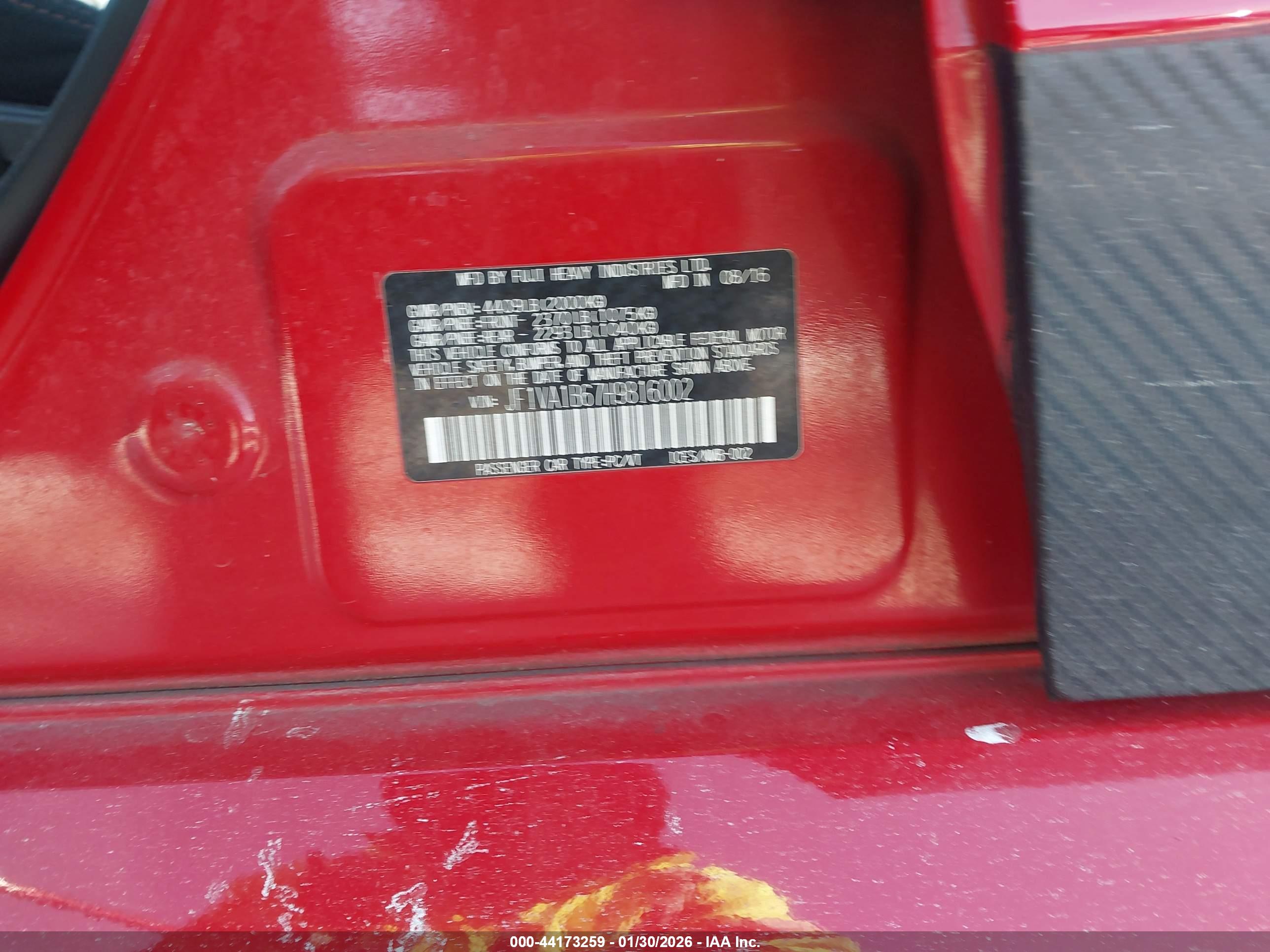 SUBARU WRX image 9