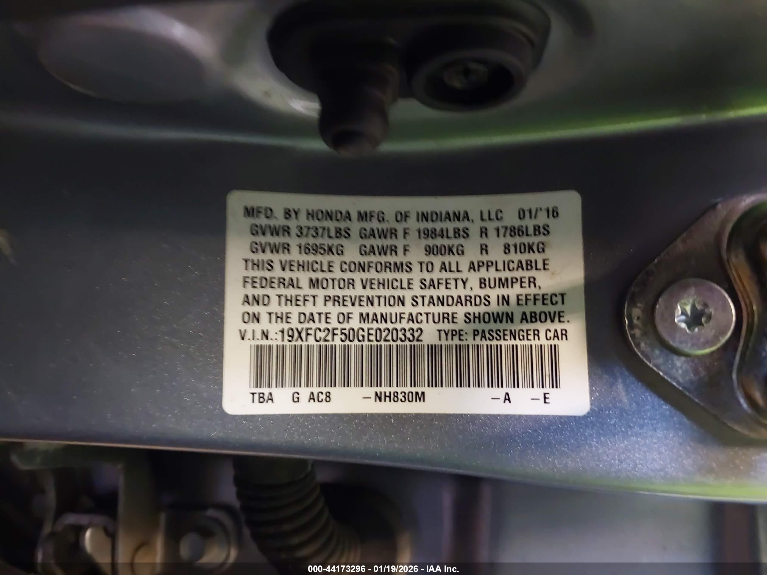 HONDA CIVIC image 9