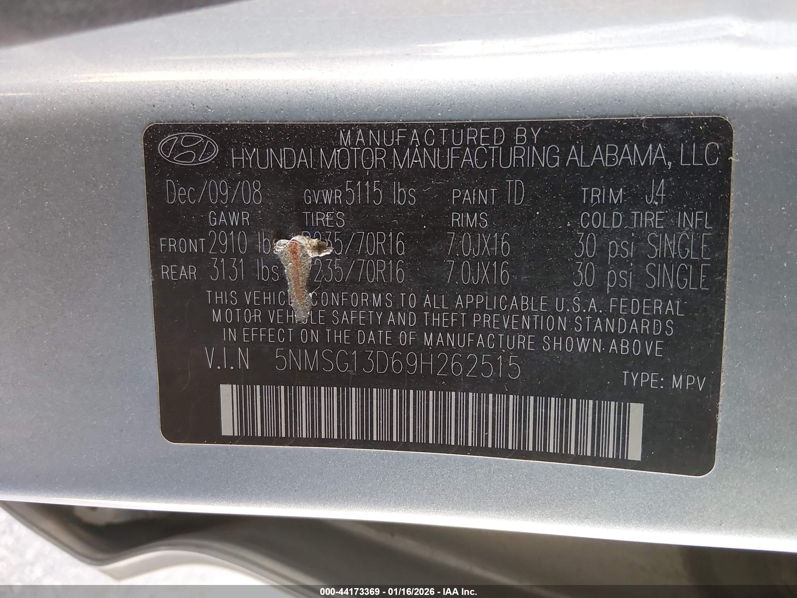 HYUNDAI SANTA image 9