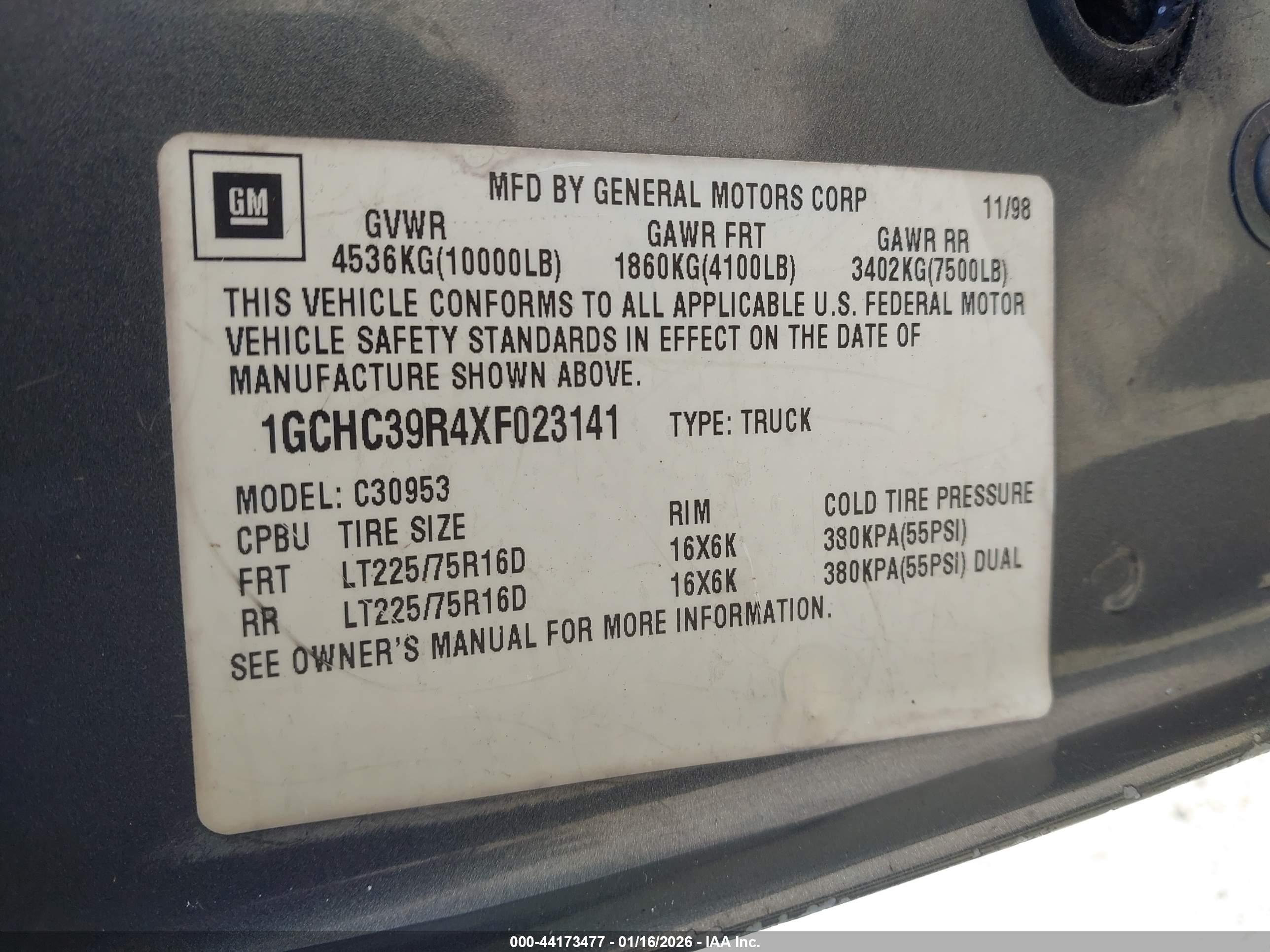 CHEVROLET C3500 image 9