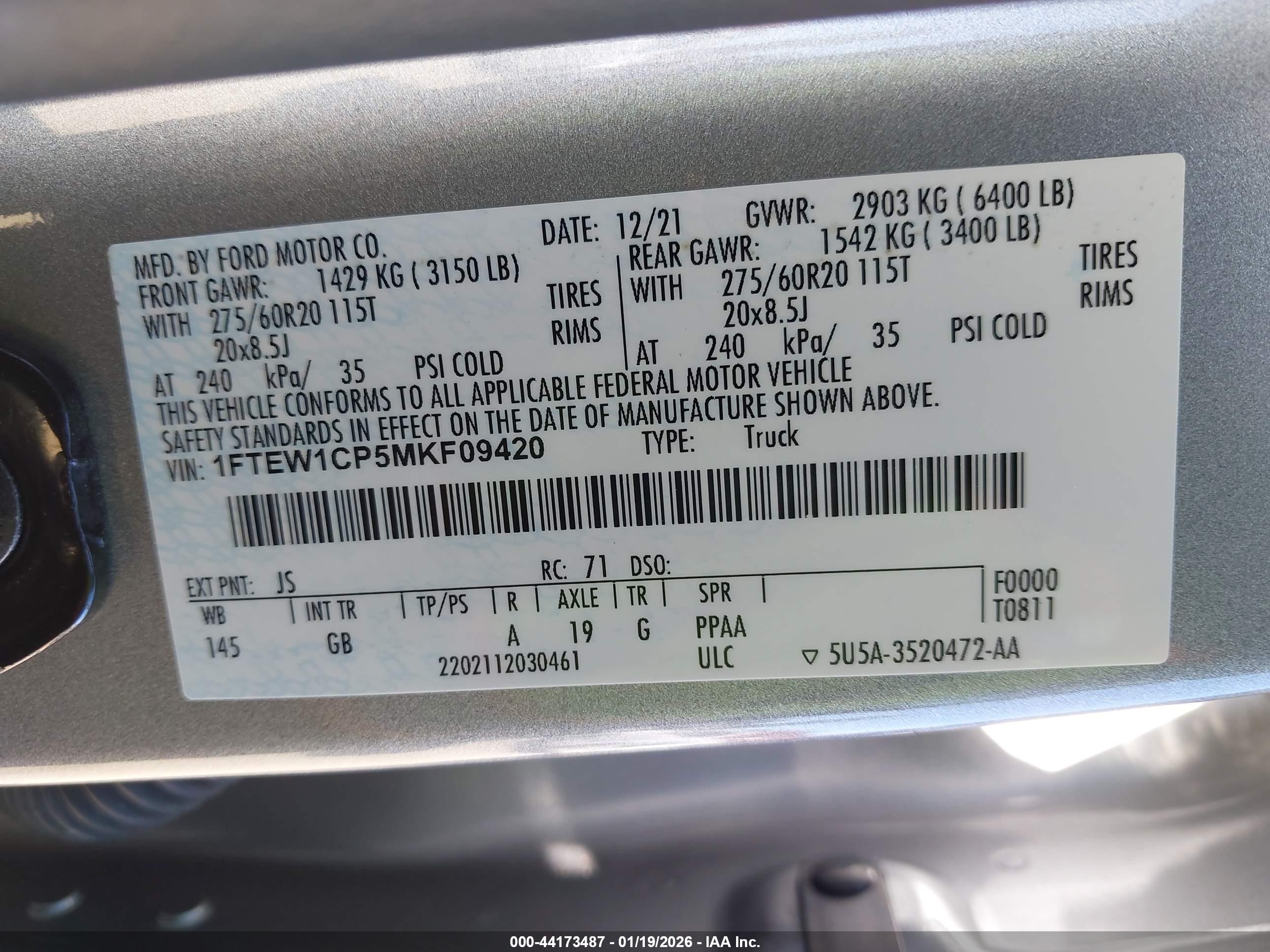 FORD F-150 image 9