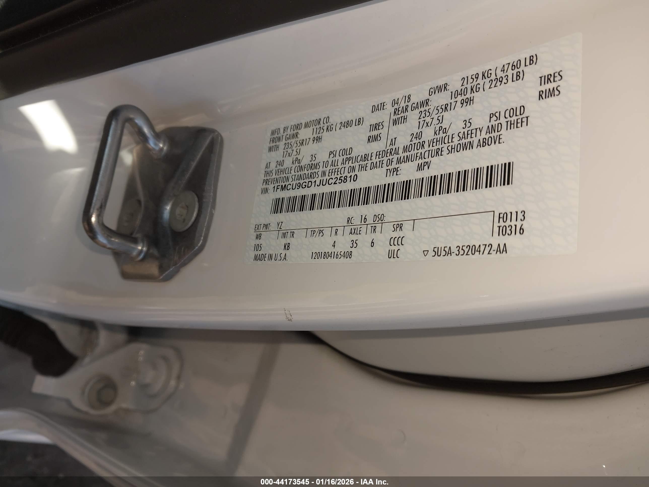 FORD ESCAPE image 9