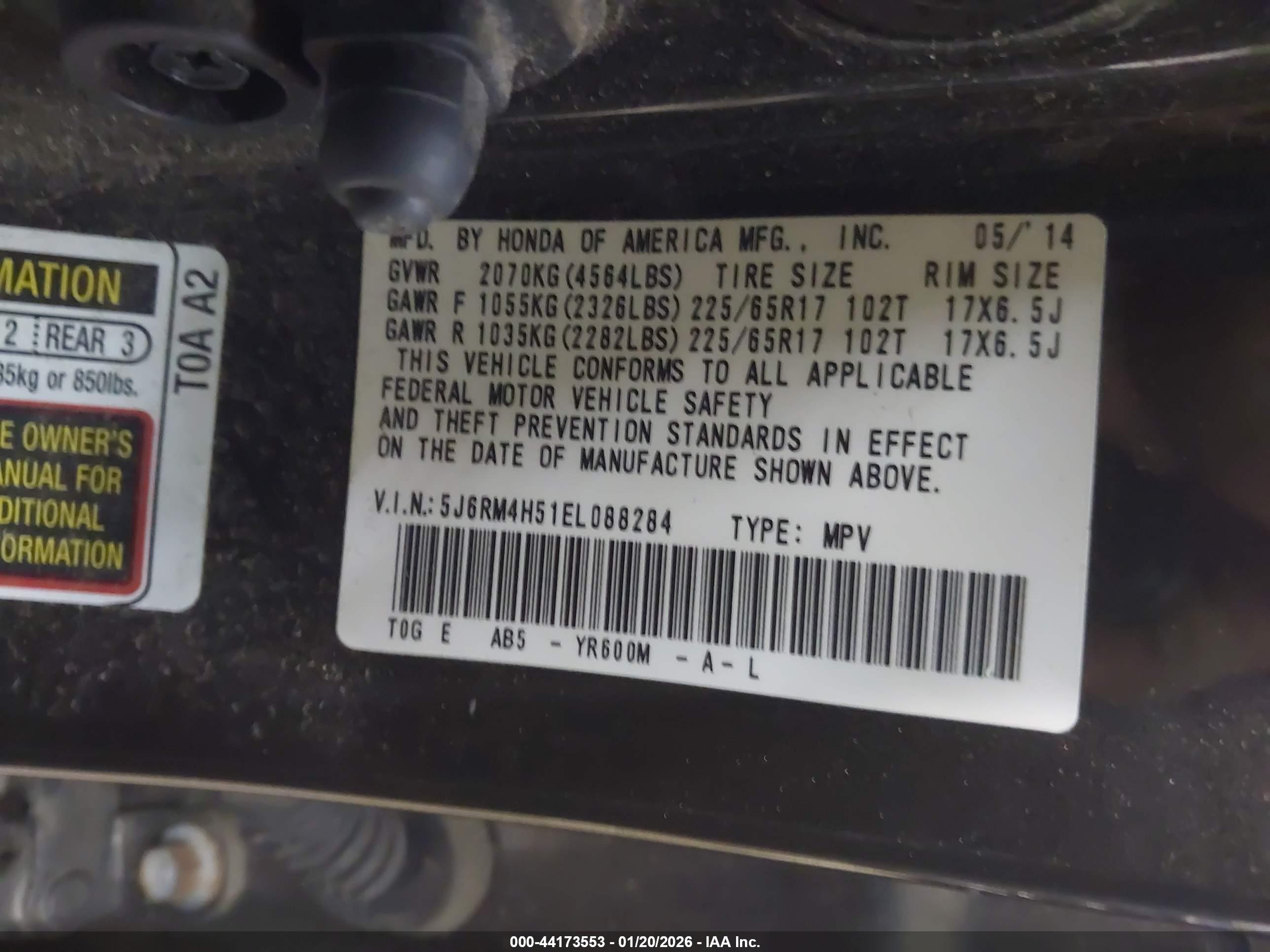 HONDA CR-V image 9