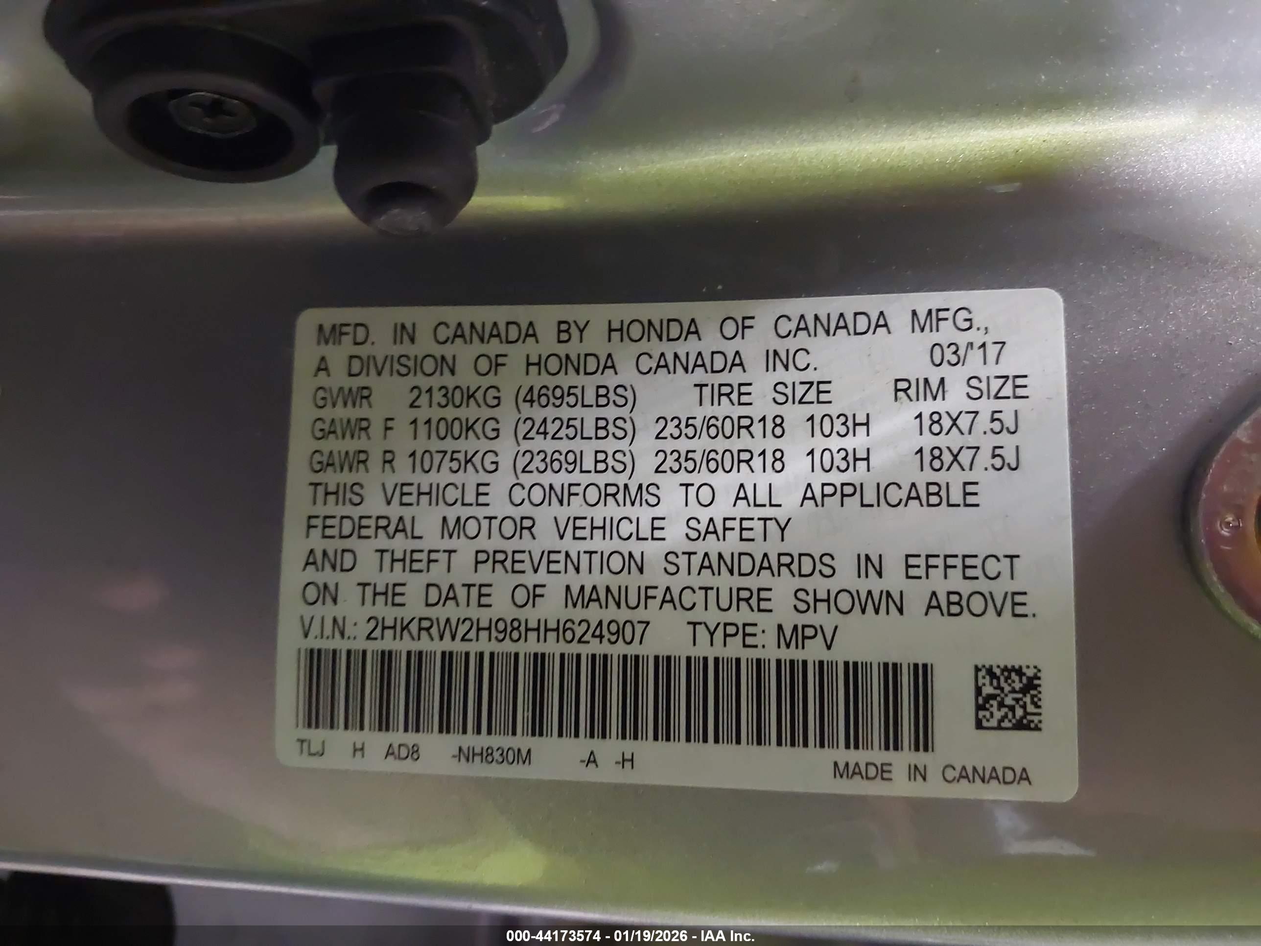 HONDA CR-V image 9