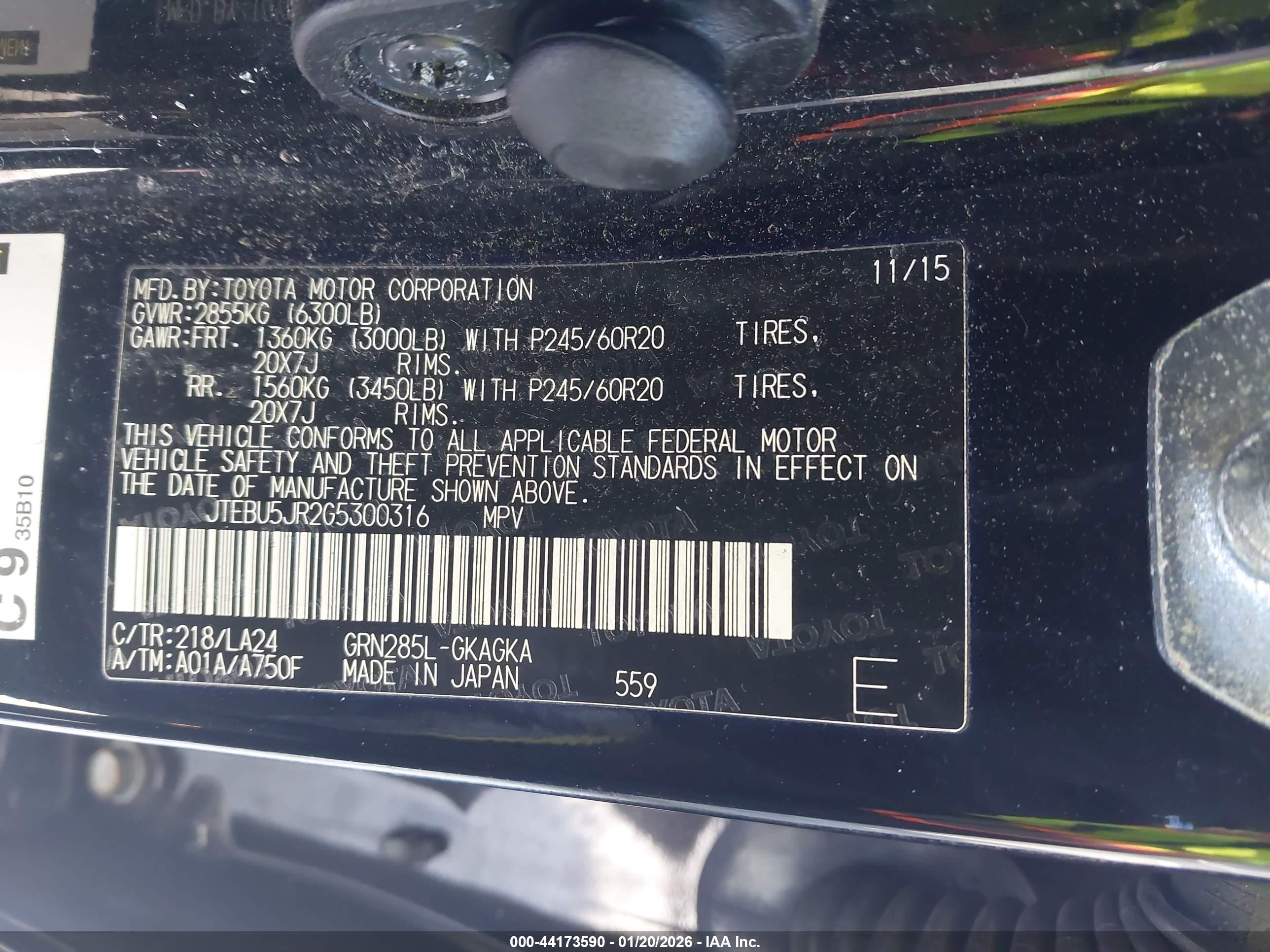 TOYOTA 4RUNNER image 9