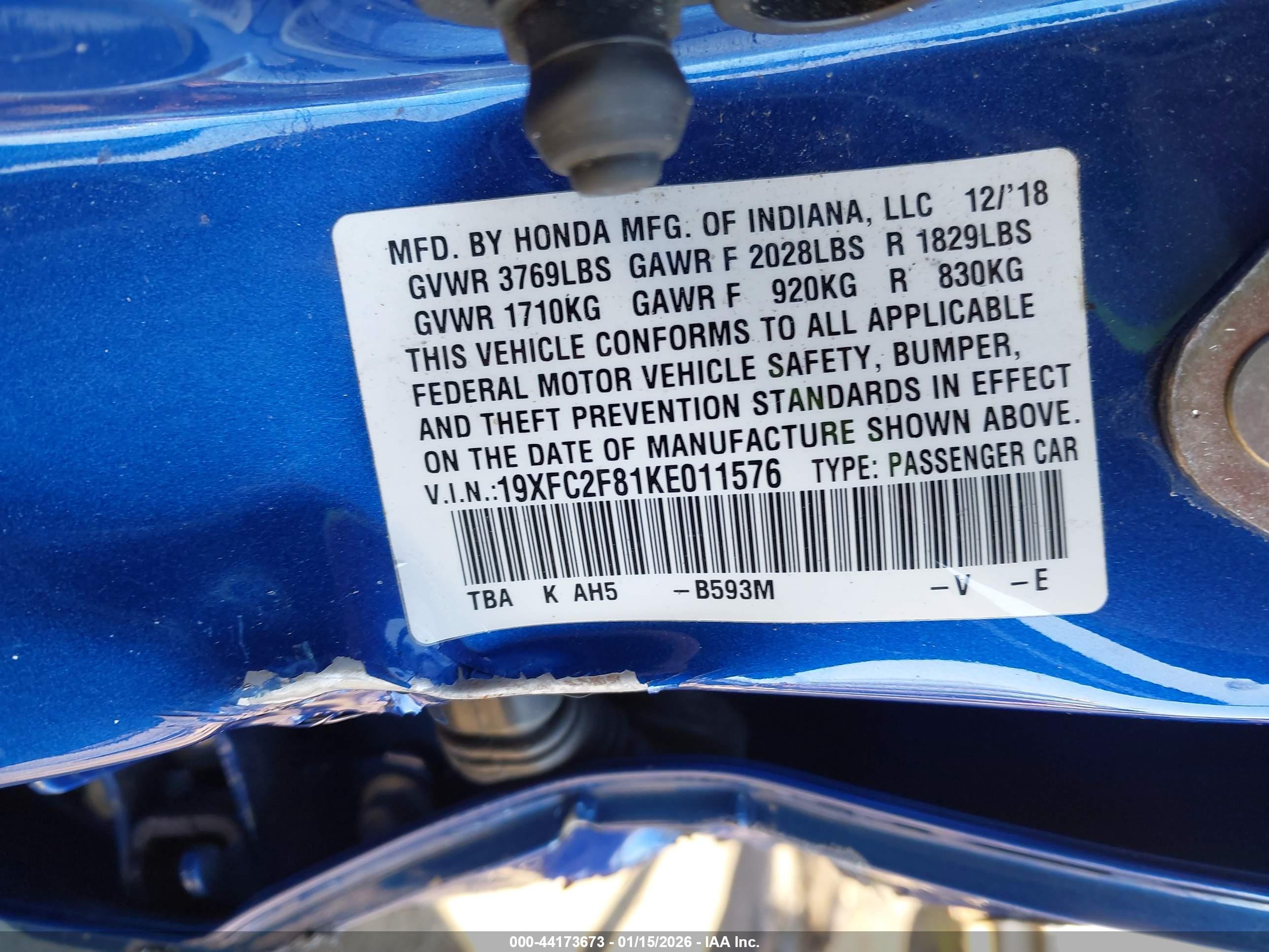 HONDA CIVIC image 9