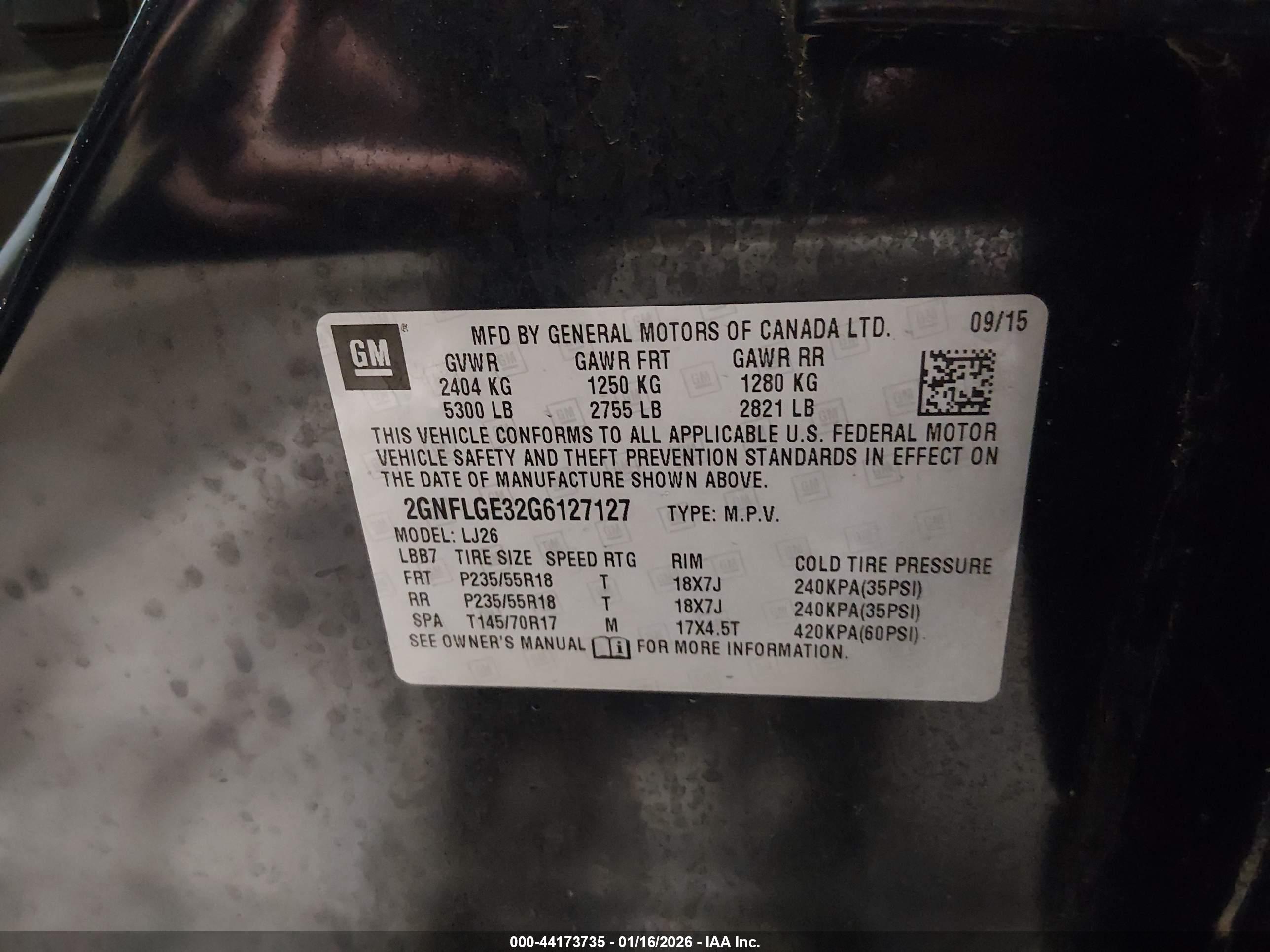 CHEVROLET EQUINOX image 9