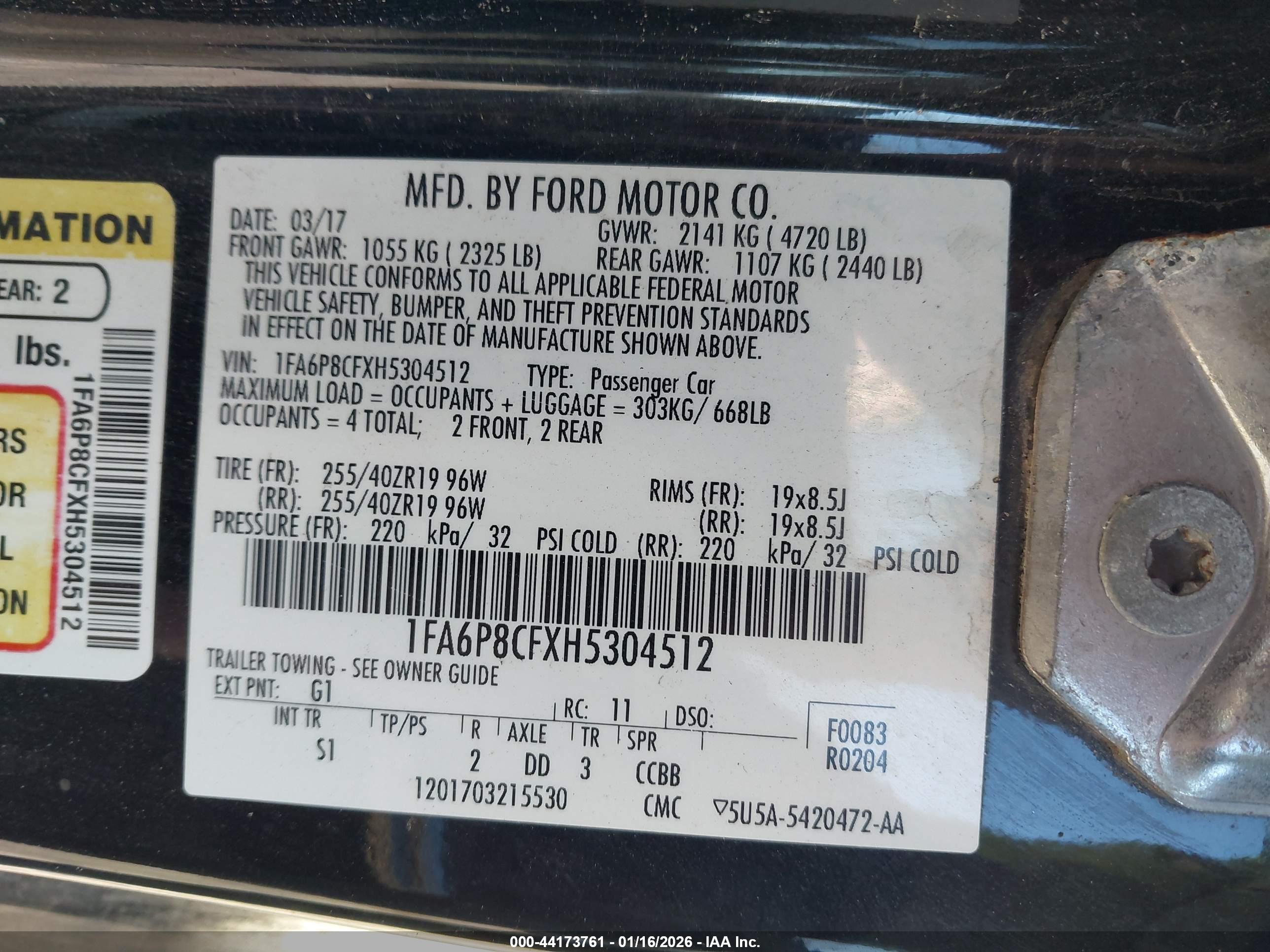 FORD MUSTANG image 9