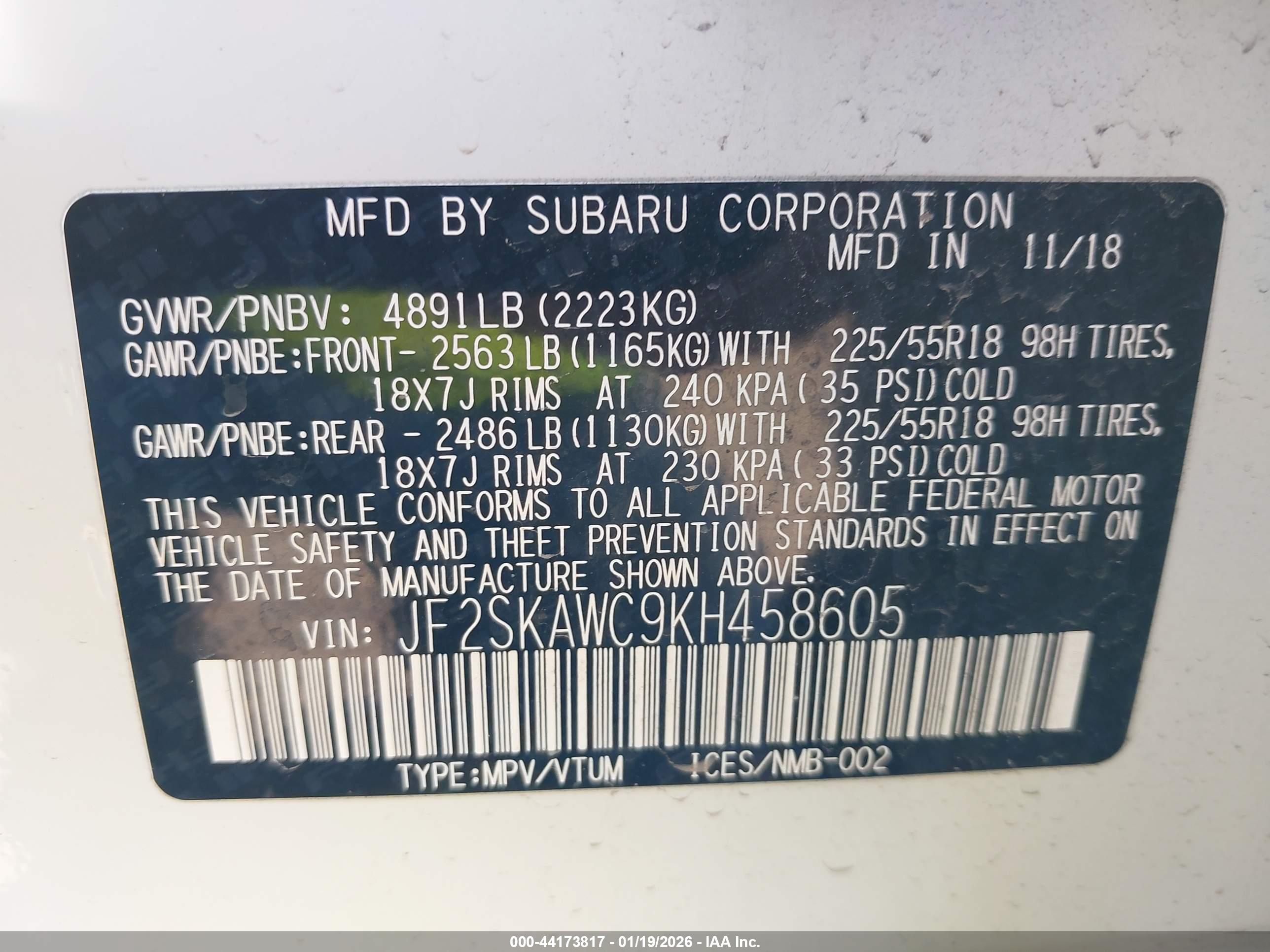 SUBARU FORESTER image 9