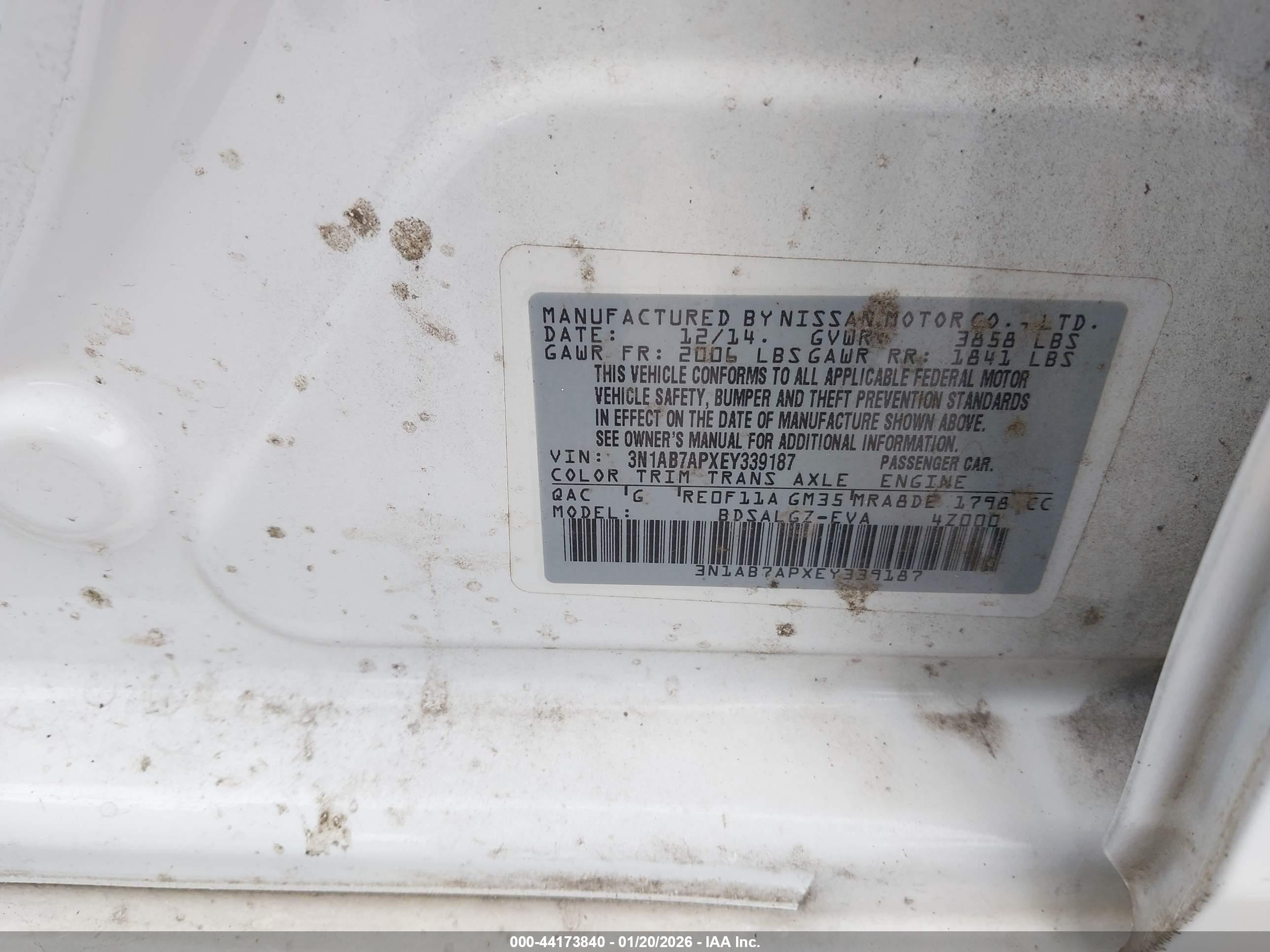NISSAN SENTRA image 9