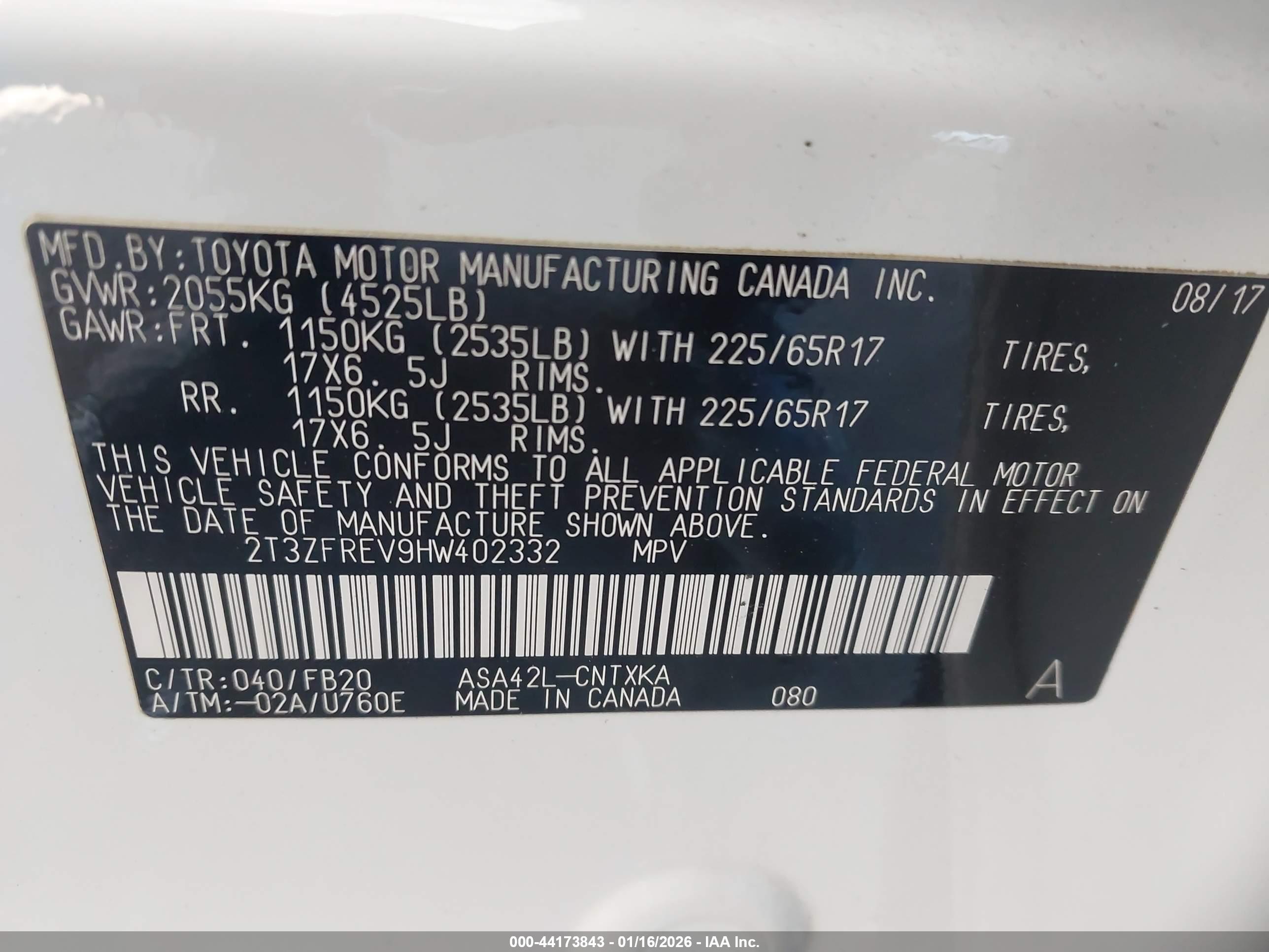 TOYOTA RAV4 image 9