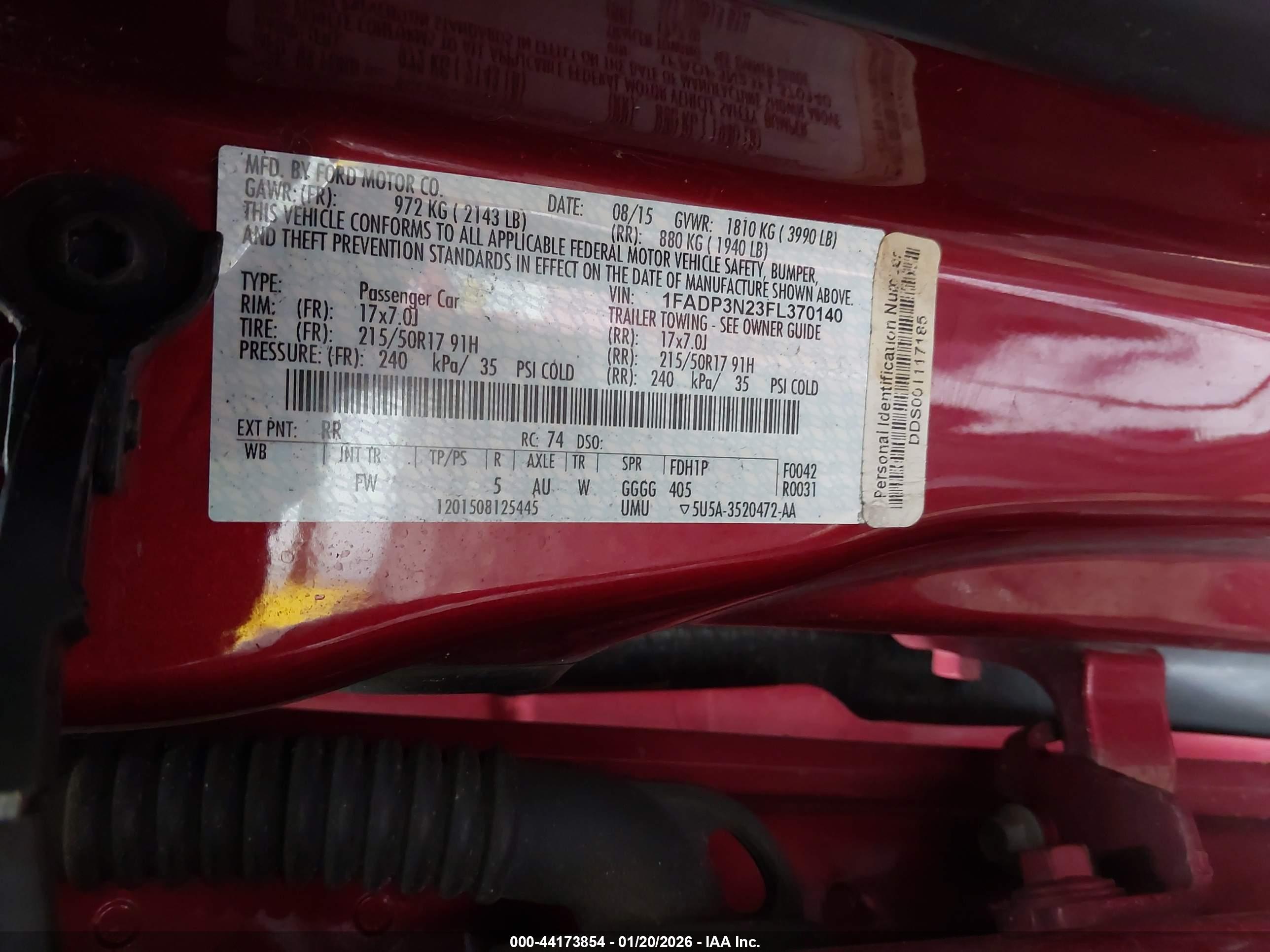 FORD FOCUS image 9