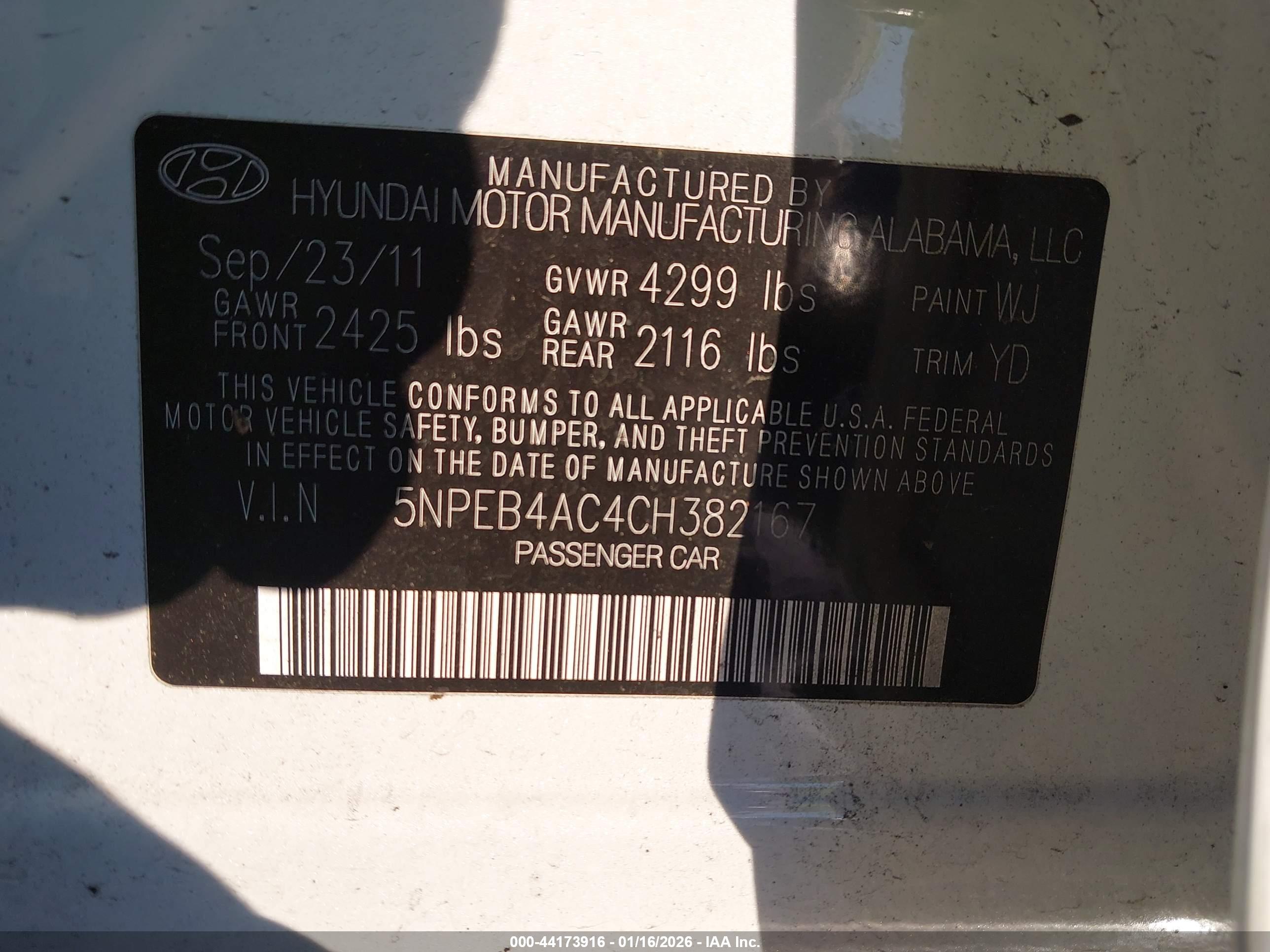 HYUNDAI SONATA image 9