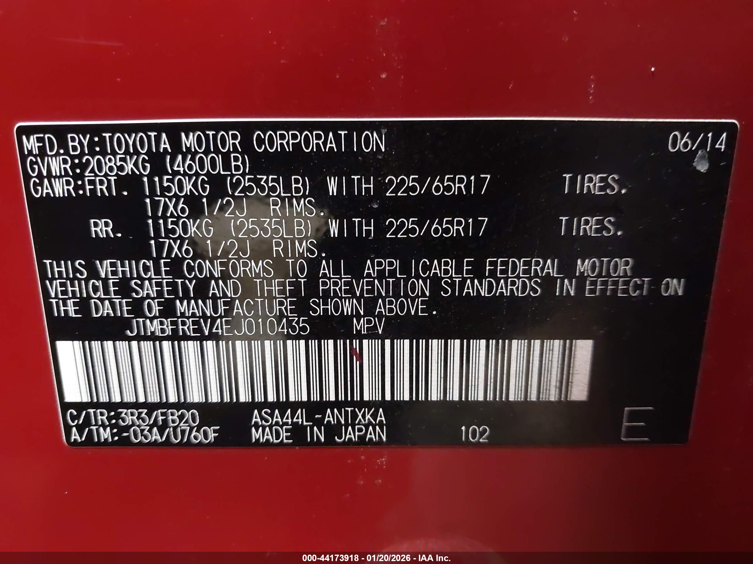TOYOTA RAV4 image 9