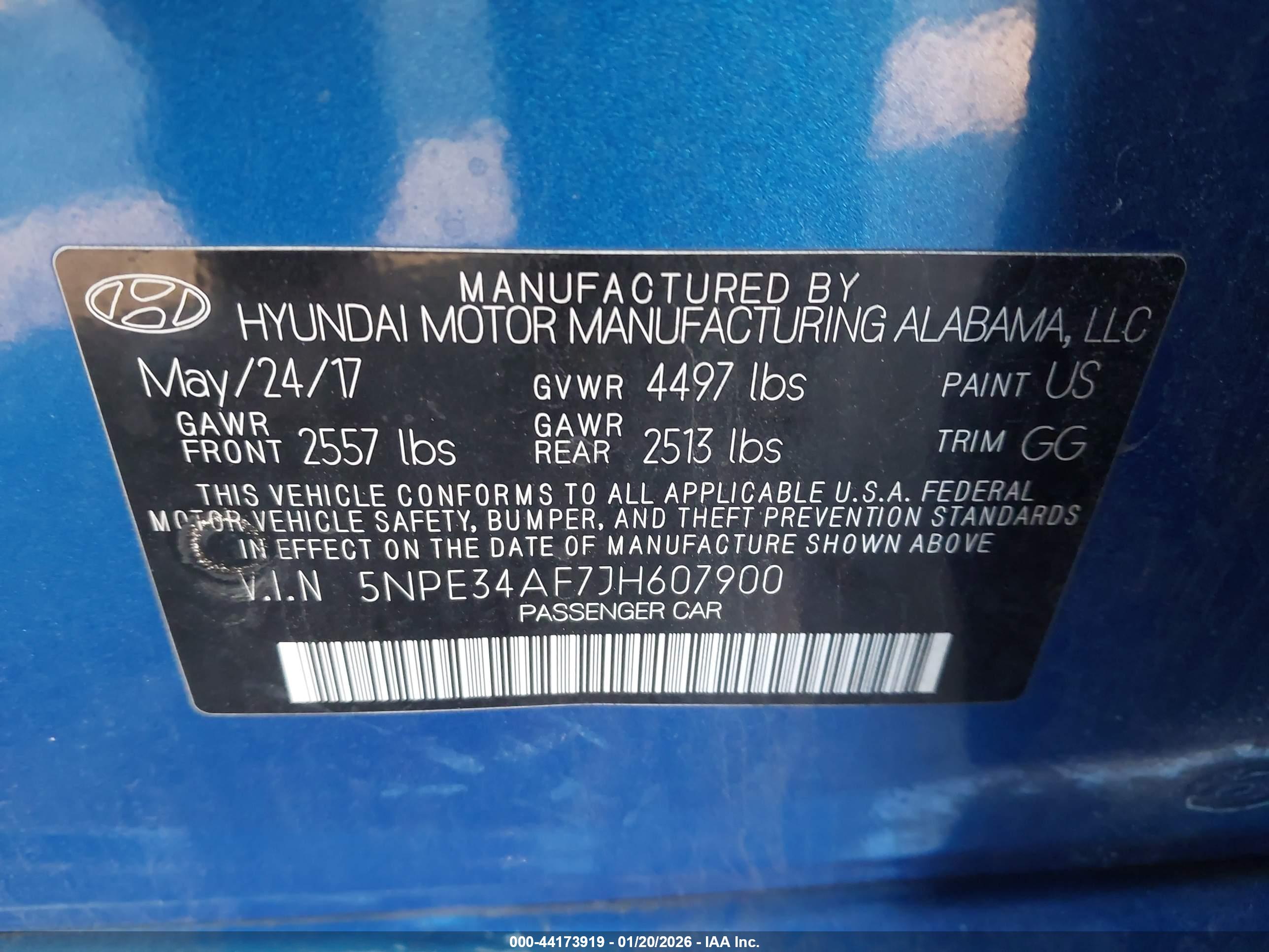 HYUNDAI SONATA image 9