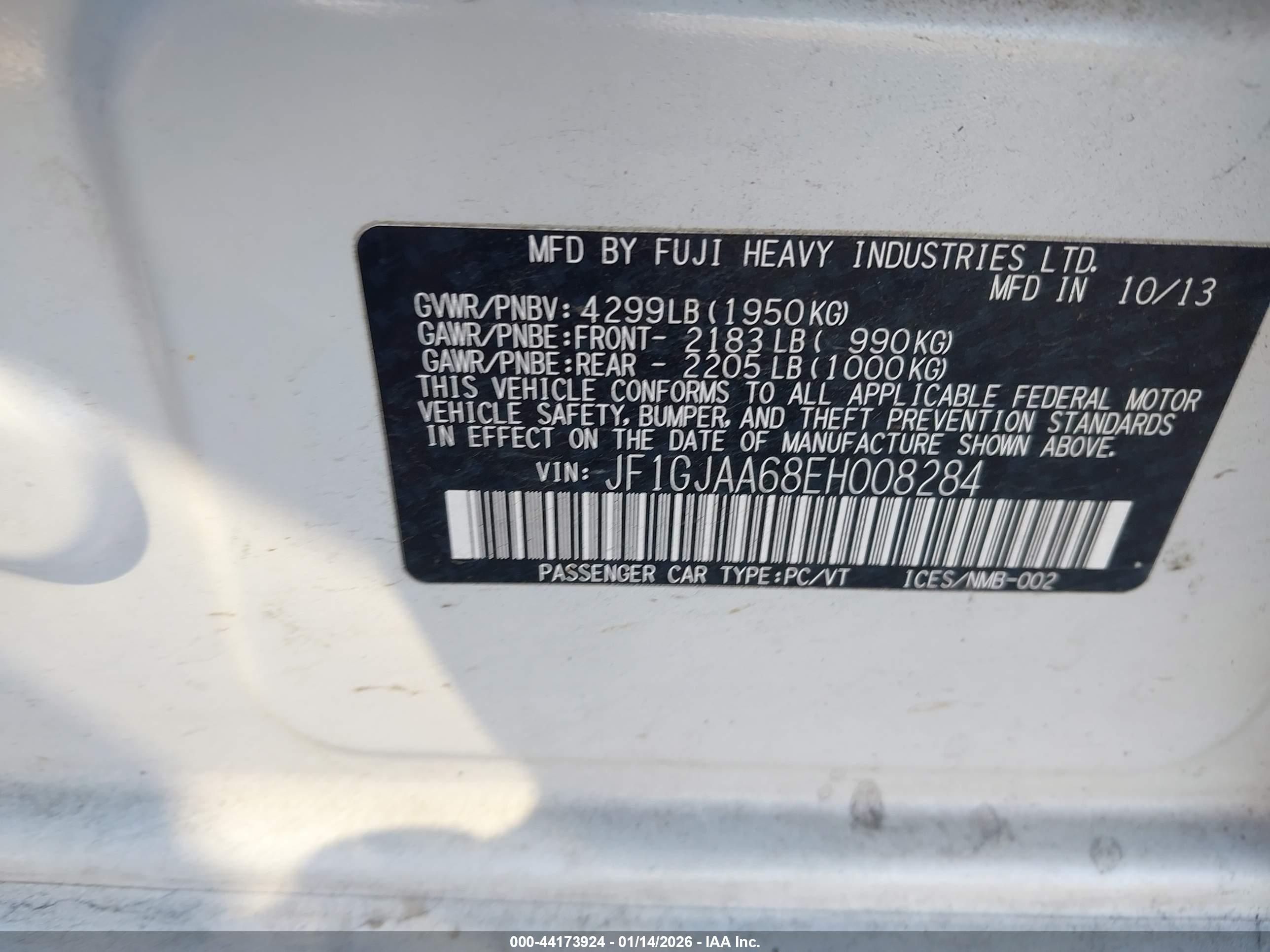 SUBARU IMPREZA image 9