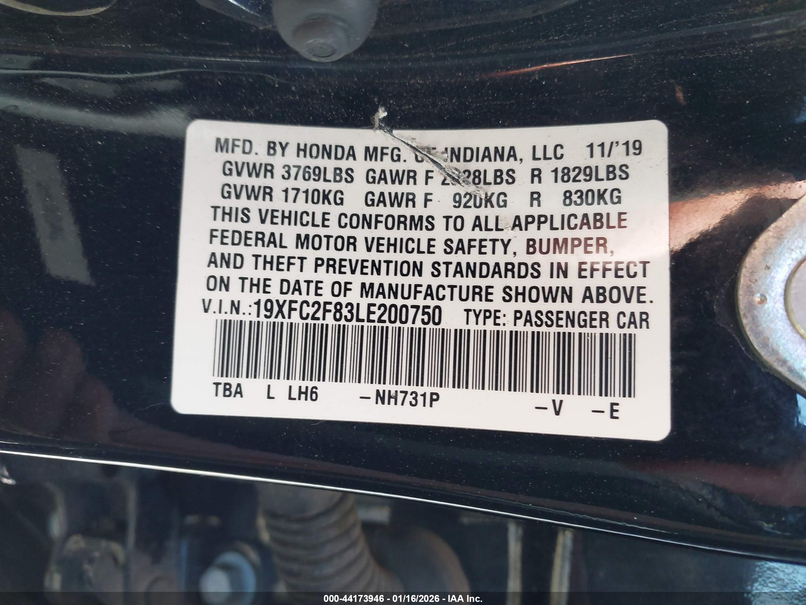 HONDA CIVIC image 9