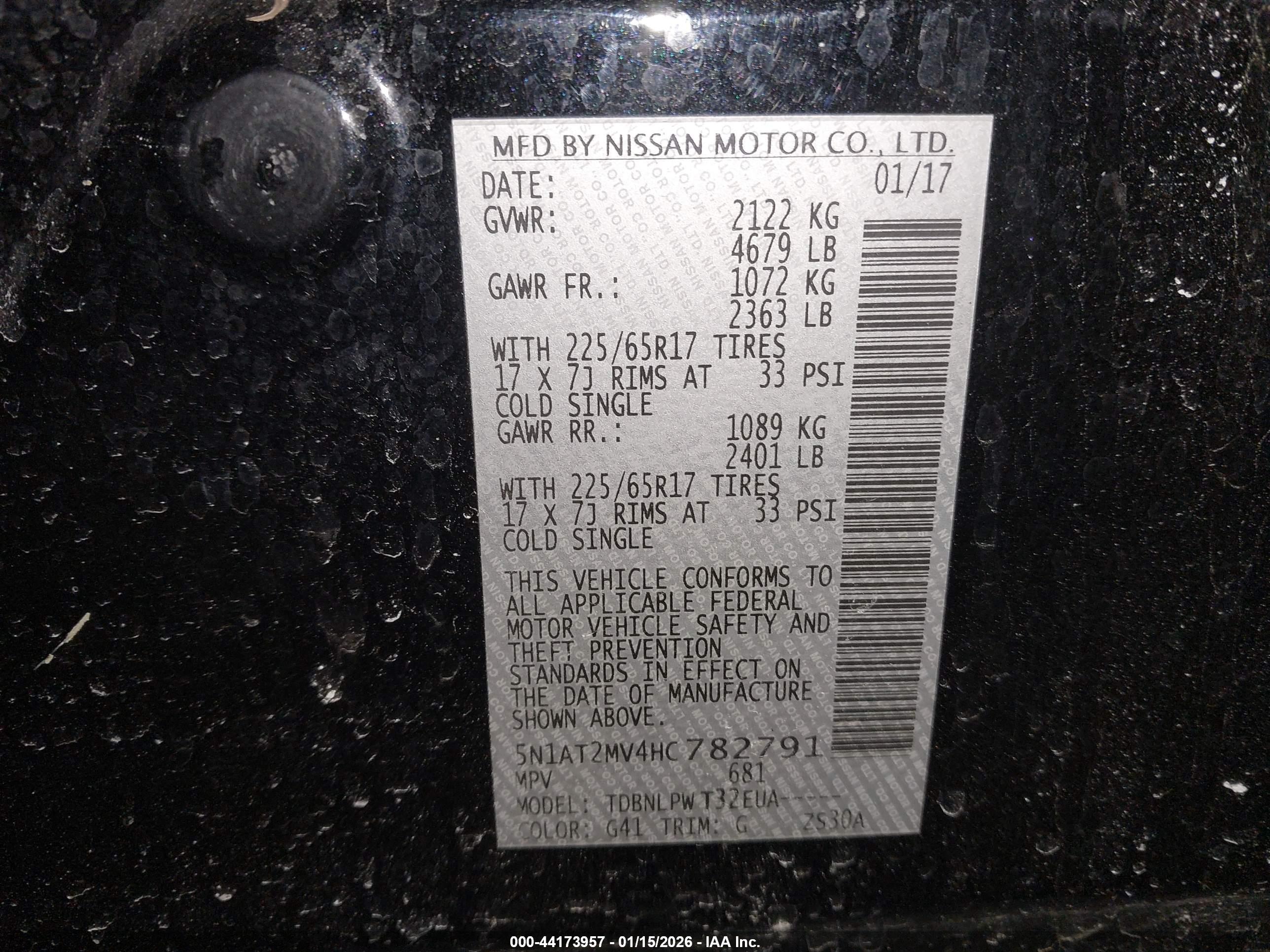 NISSAN ROGUE image 9