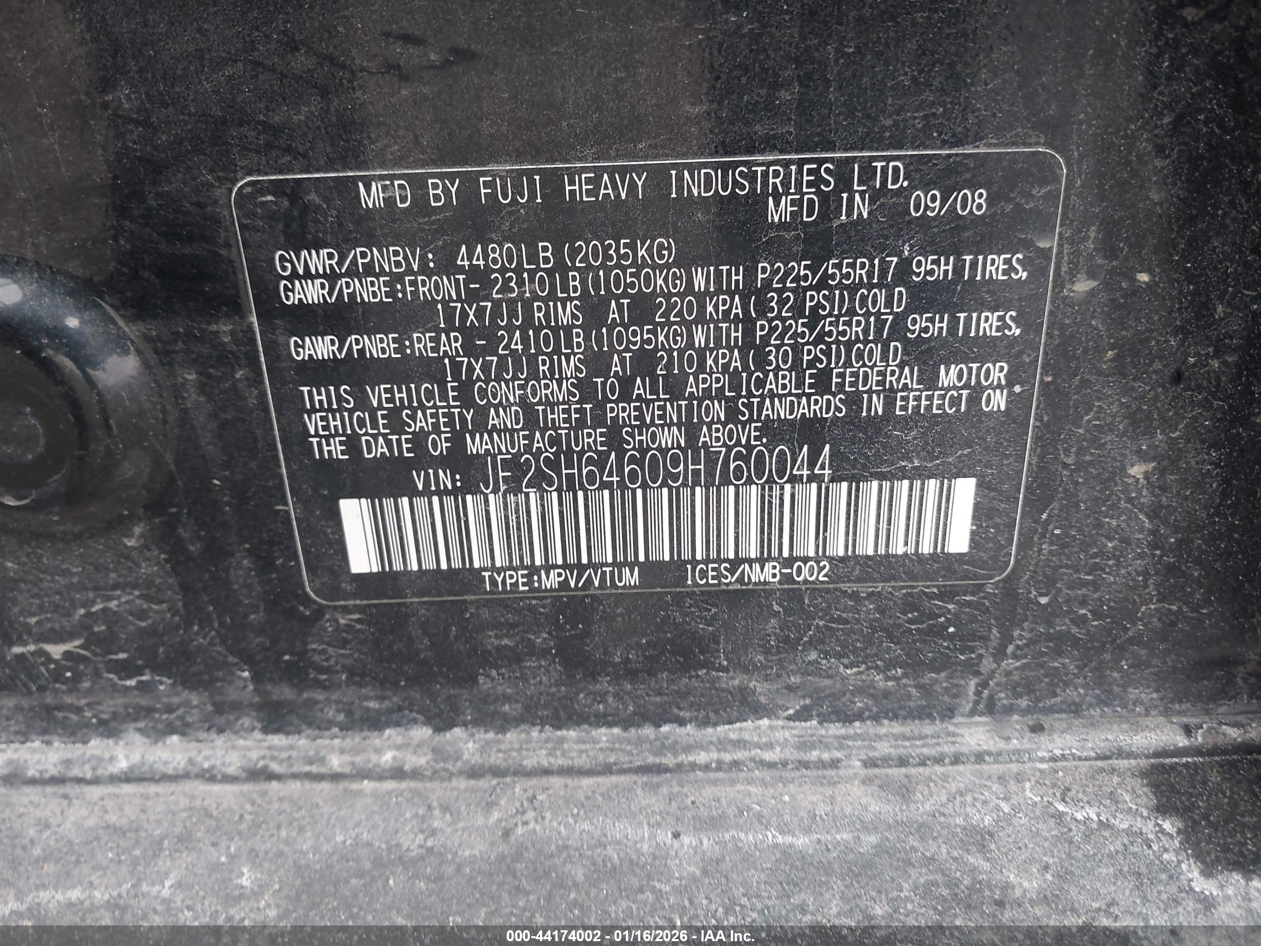 SUBARU FORESTER image 9