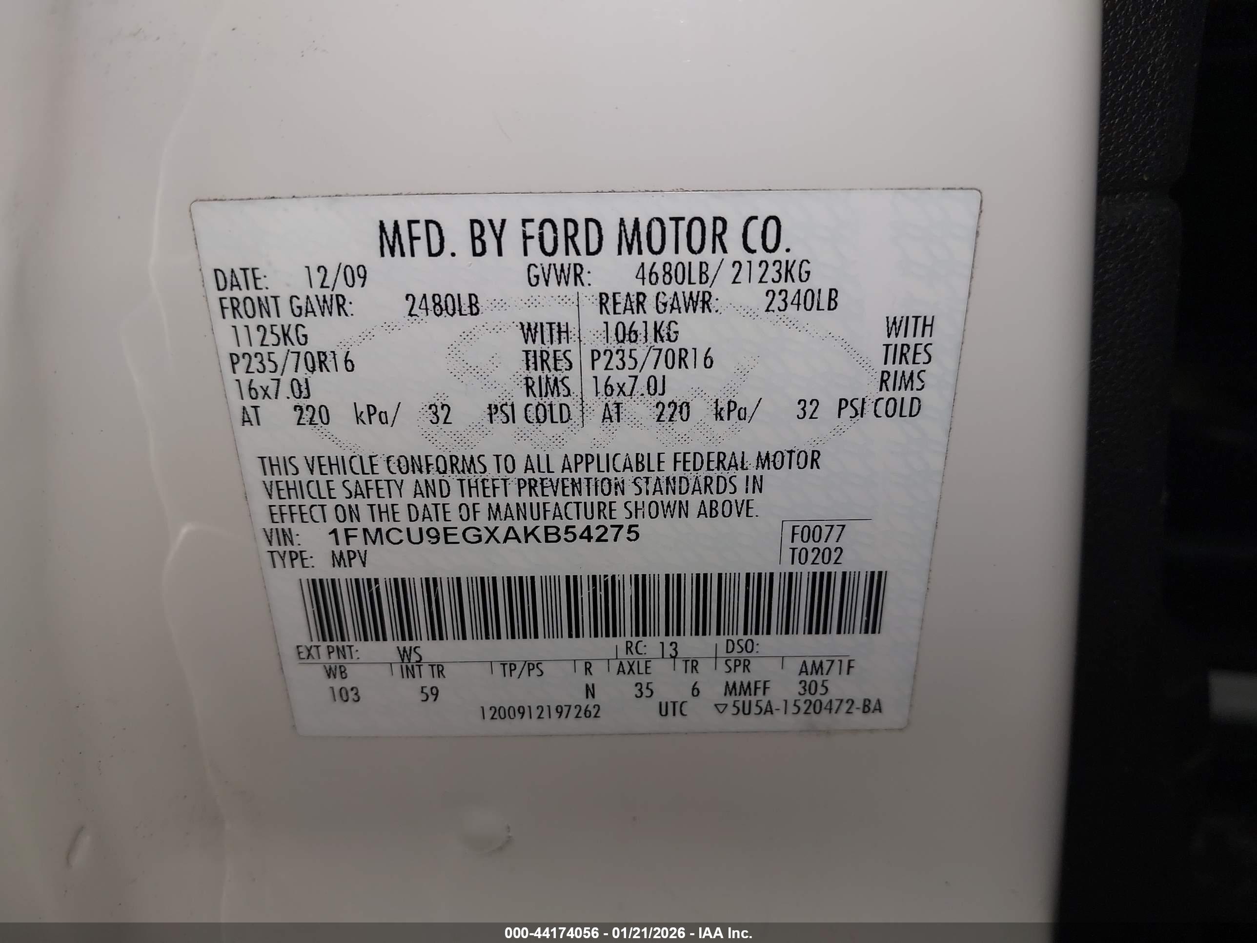 FORD ESCAPE image 9