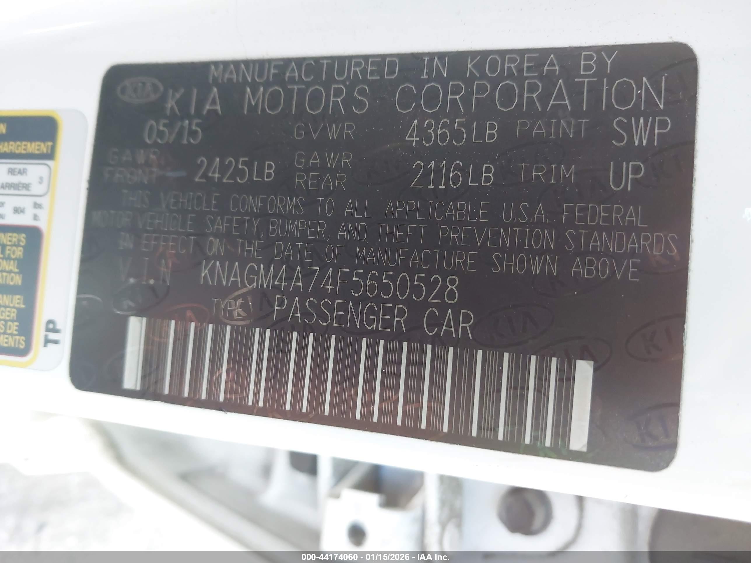 KIA OPTIMA image 9