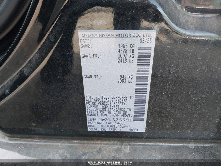 NISSAN ALTIMA image 9