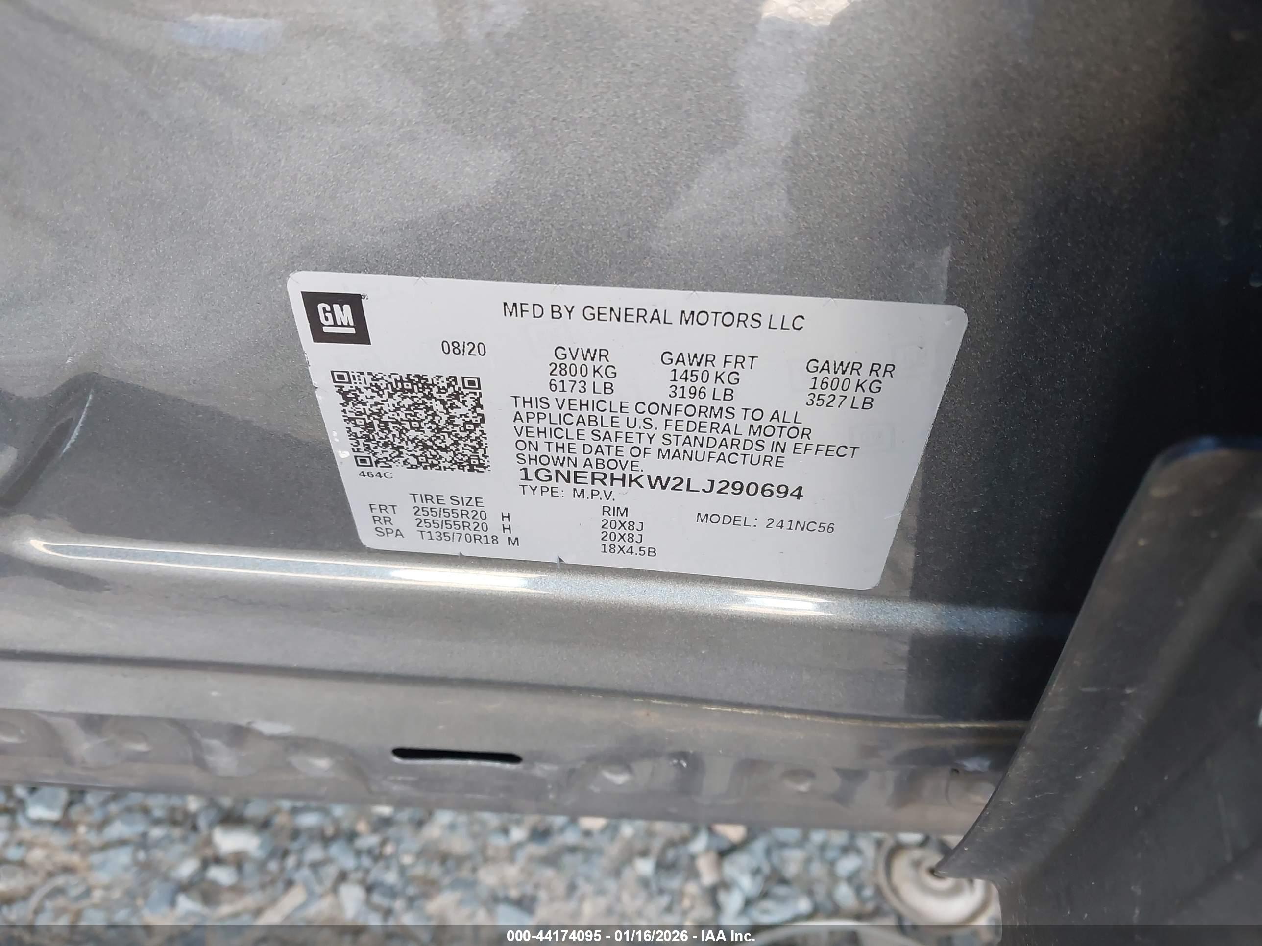 CHEVROLET TRAVERSE image 9