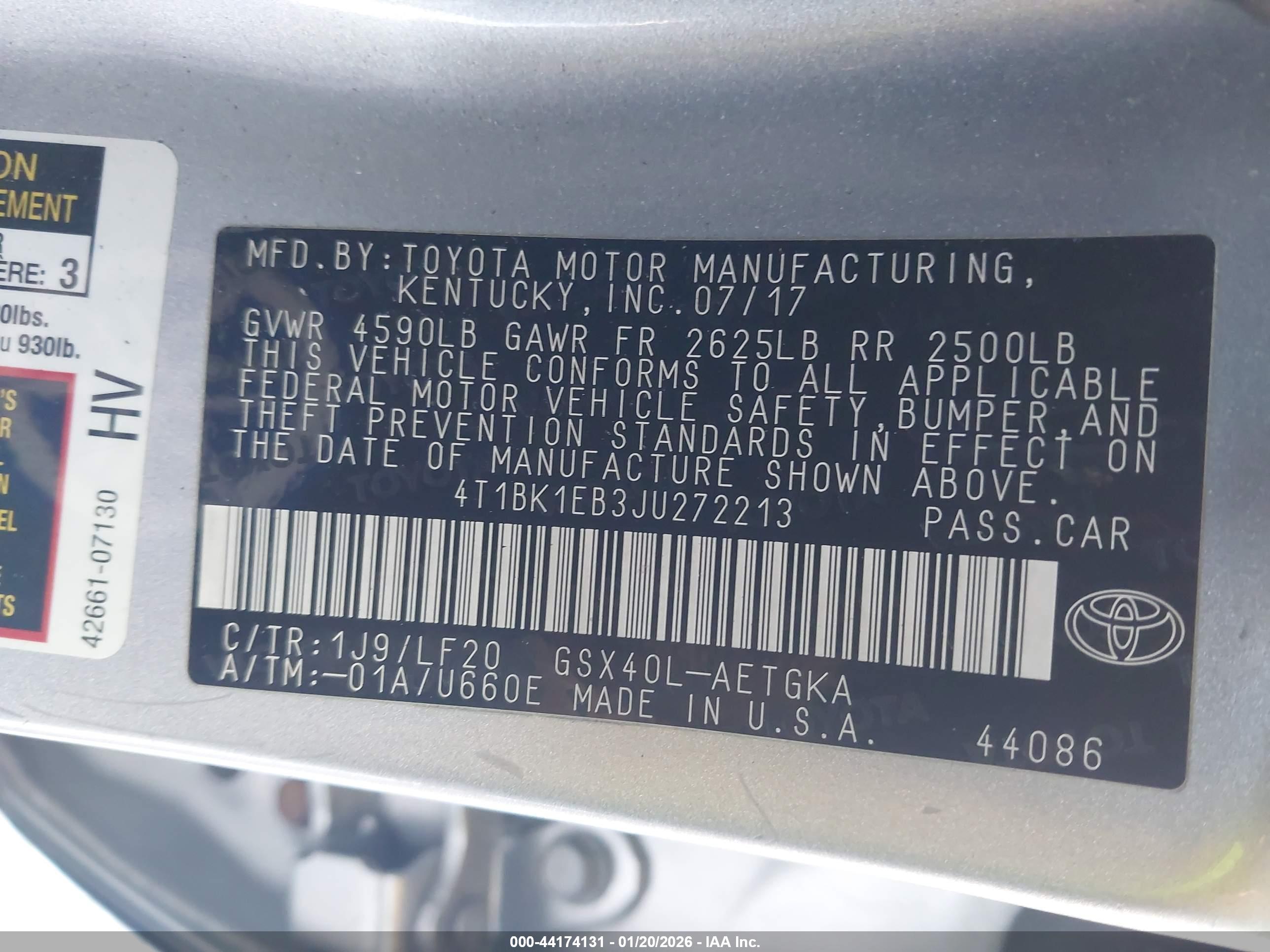 TOYOTA AVALON image 9