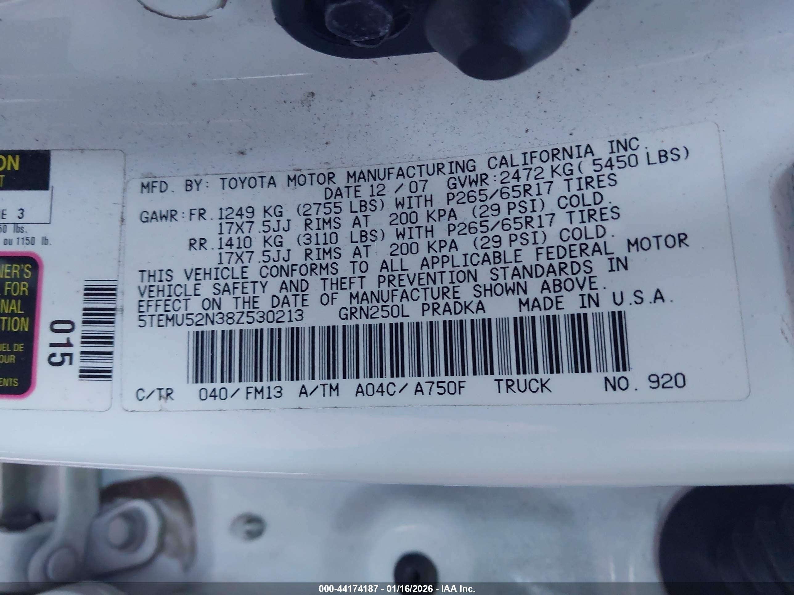 TOYOTA TACOMA image 9