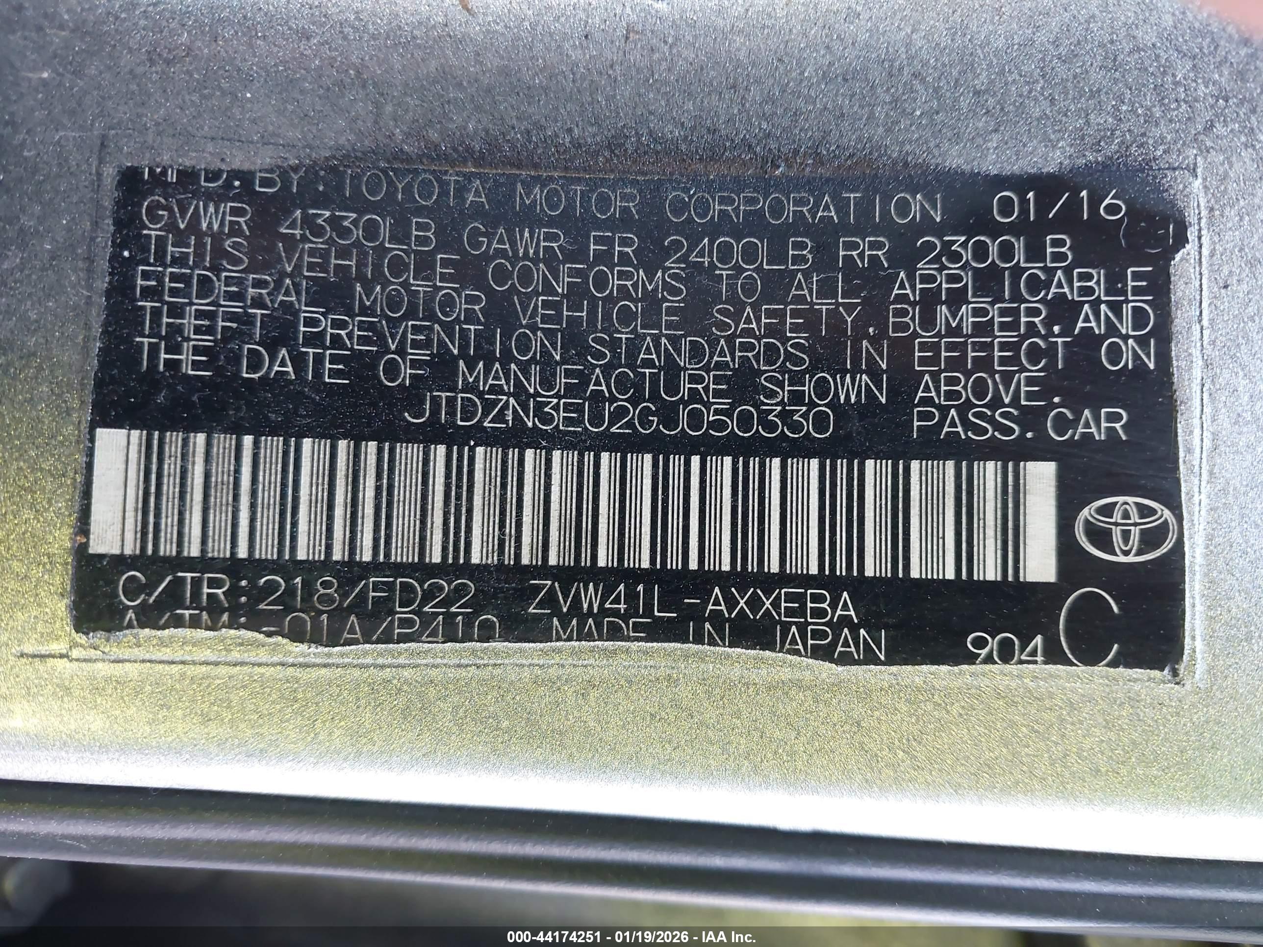 TOYOTA PRIUS image 9