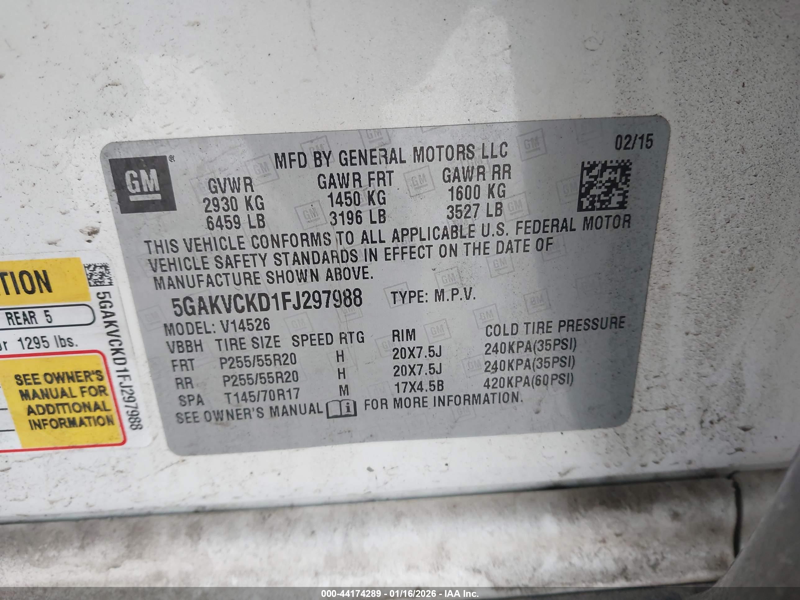 BUICK ENCLAVE image 9