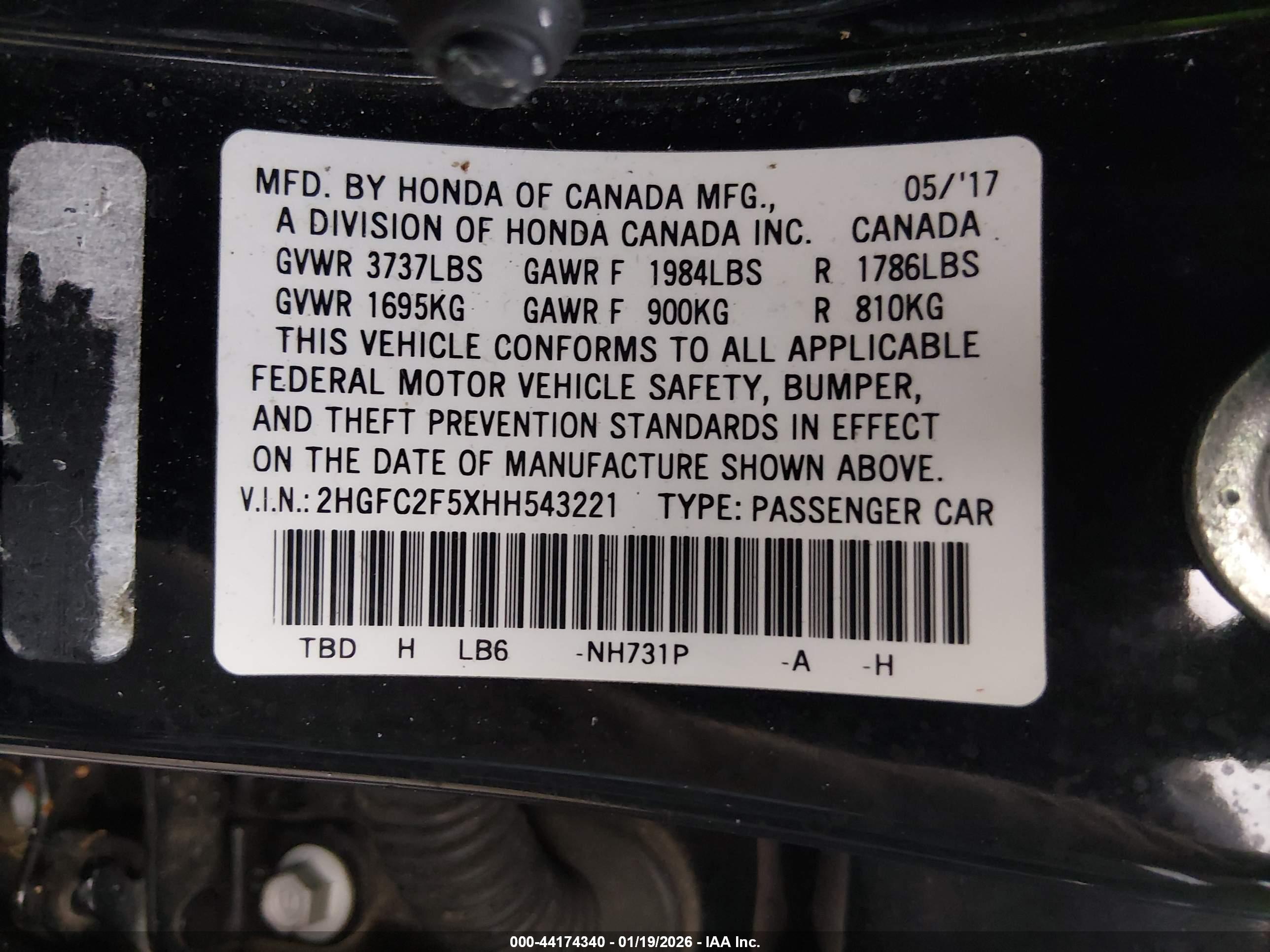 HONDA CIVIC image 9