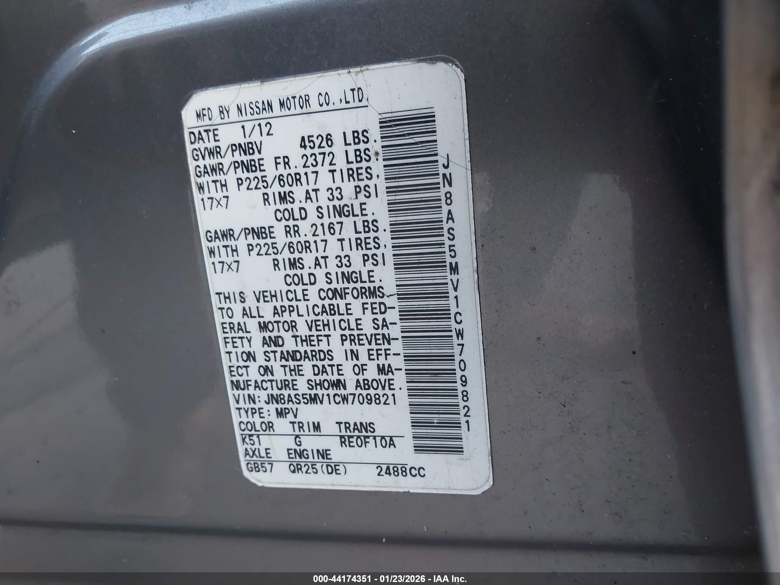 NISSAN ROGUE image 9