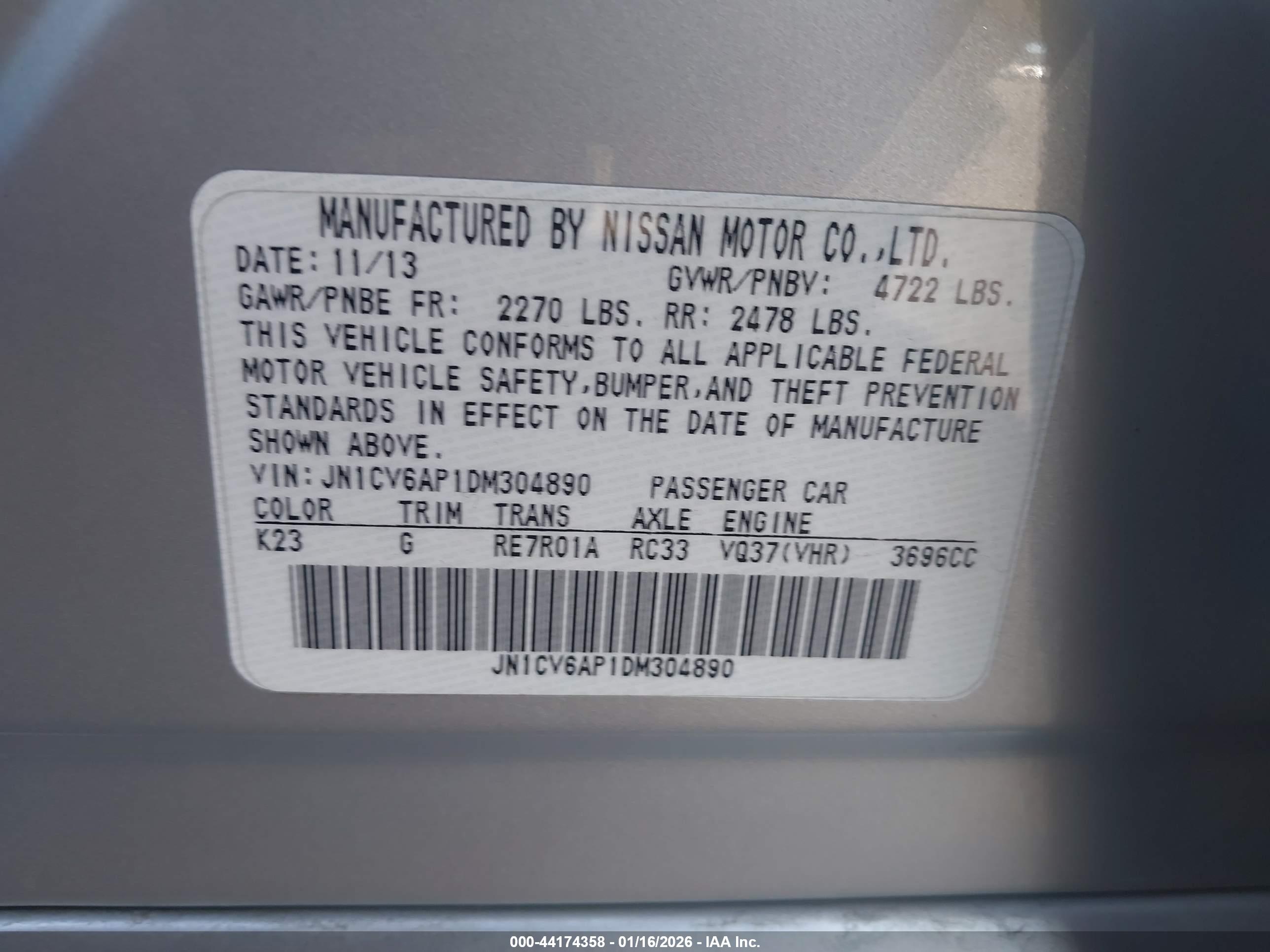 INFINITI G37 image 9
