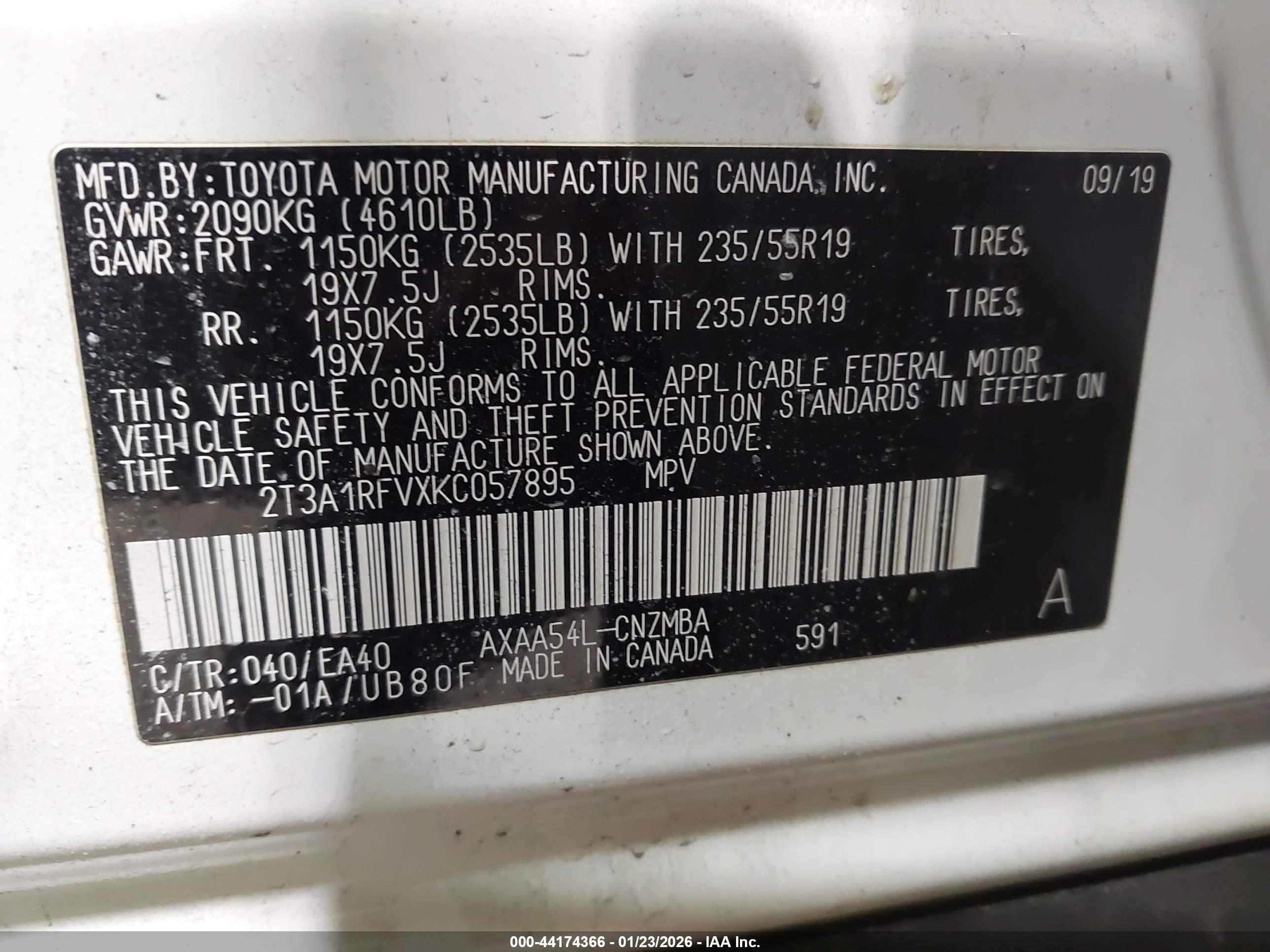 TOYOTA RAV4 image 9