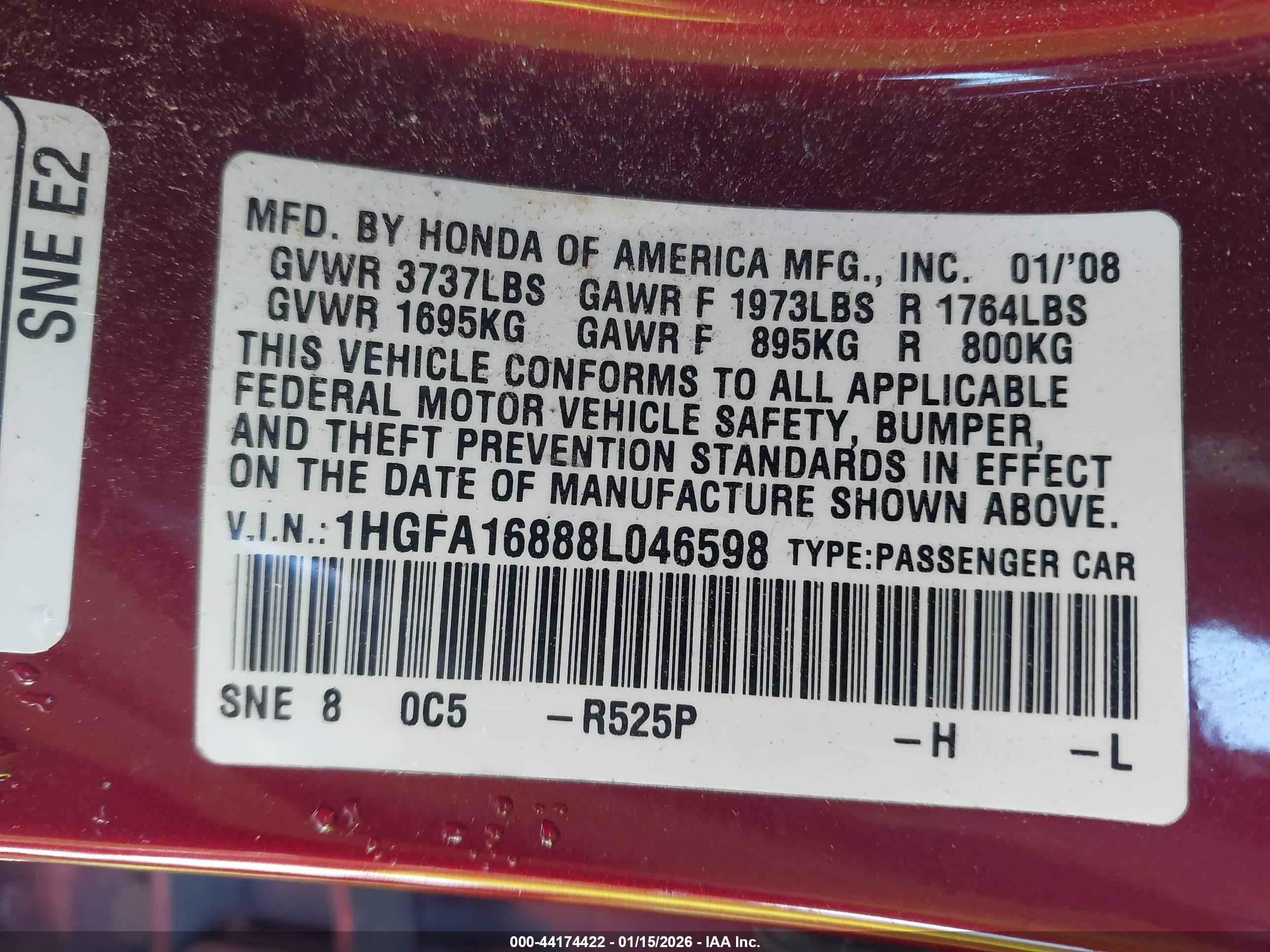 HONDA CIVIC image 9