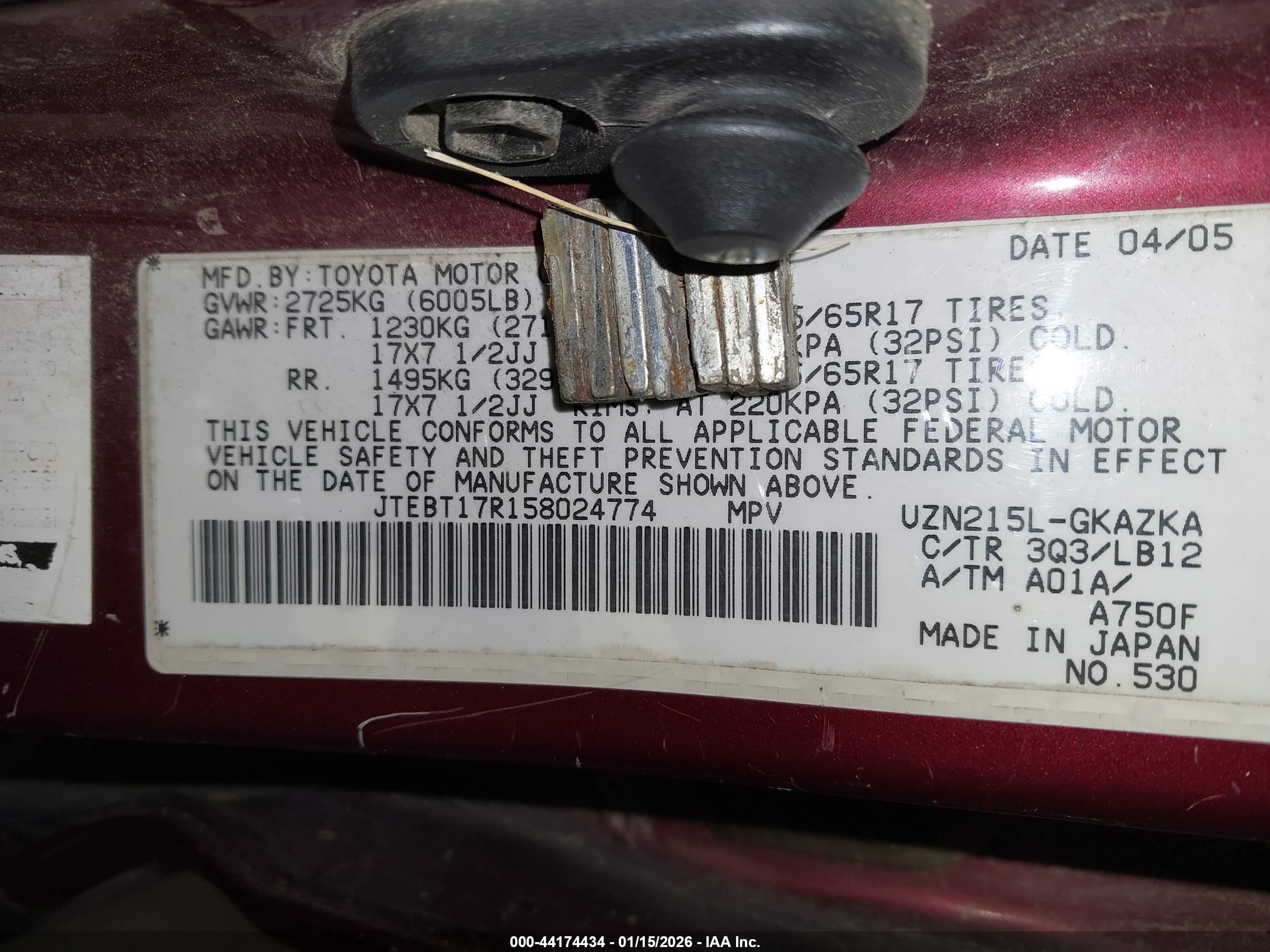 TOYOTA 4RUNNER image 9