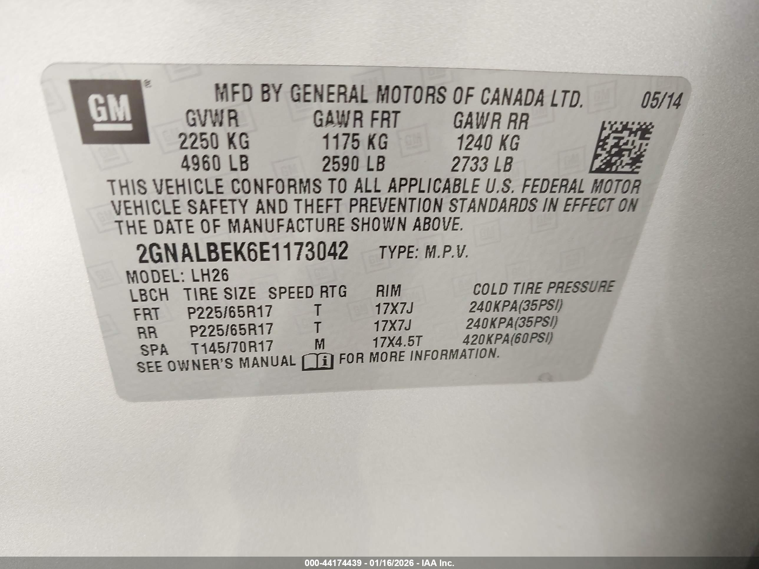 CHEVROLET EQUINOX image 9
