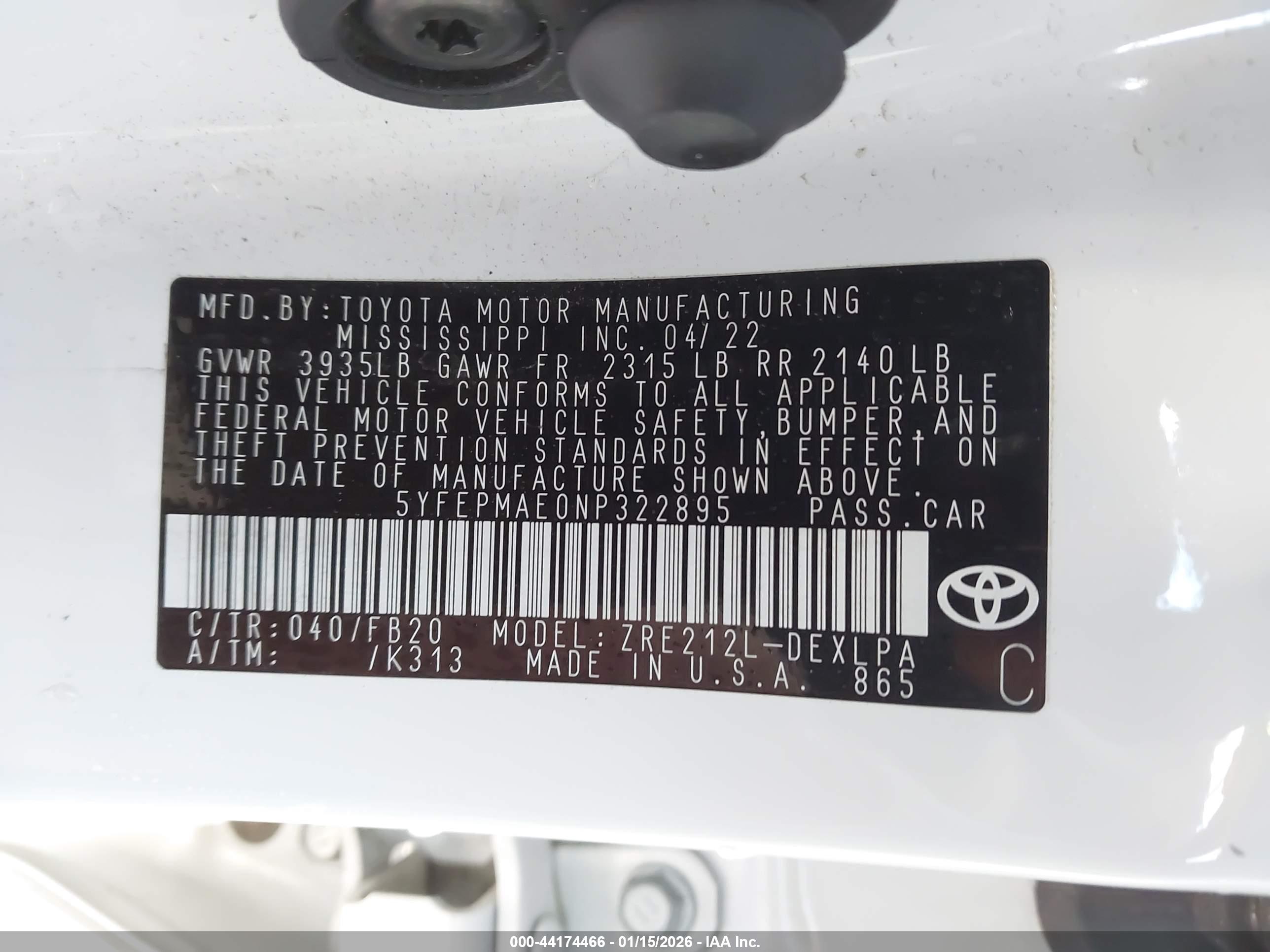 TOYOTA COROLLA image 9