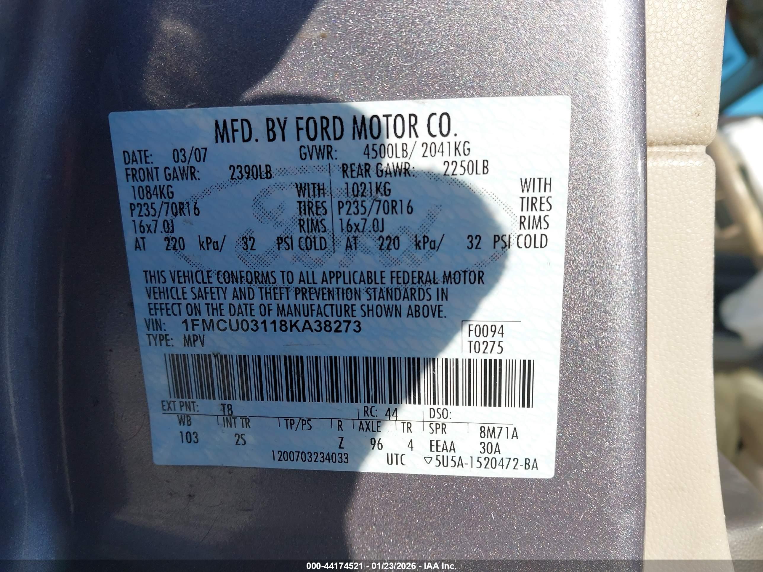 FORD ESCAPE image 9