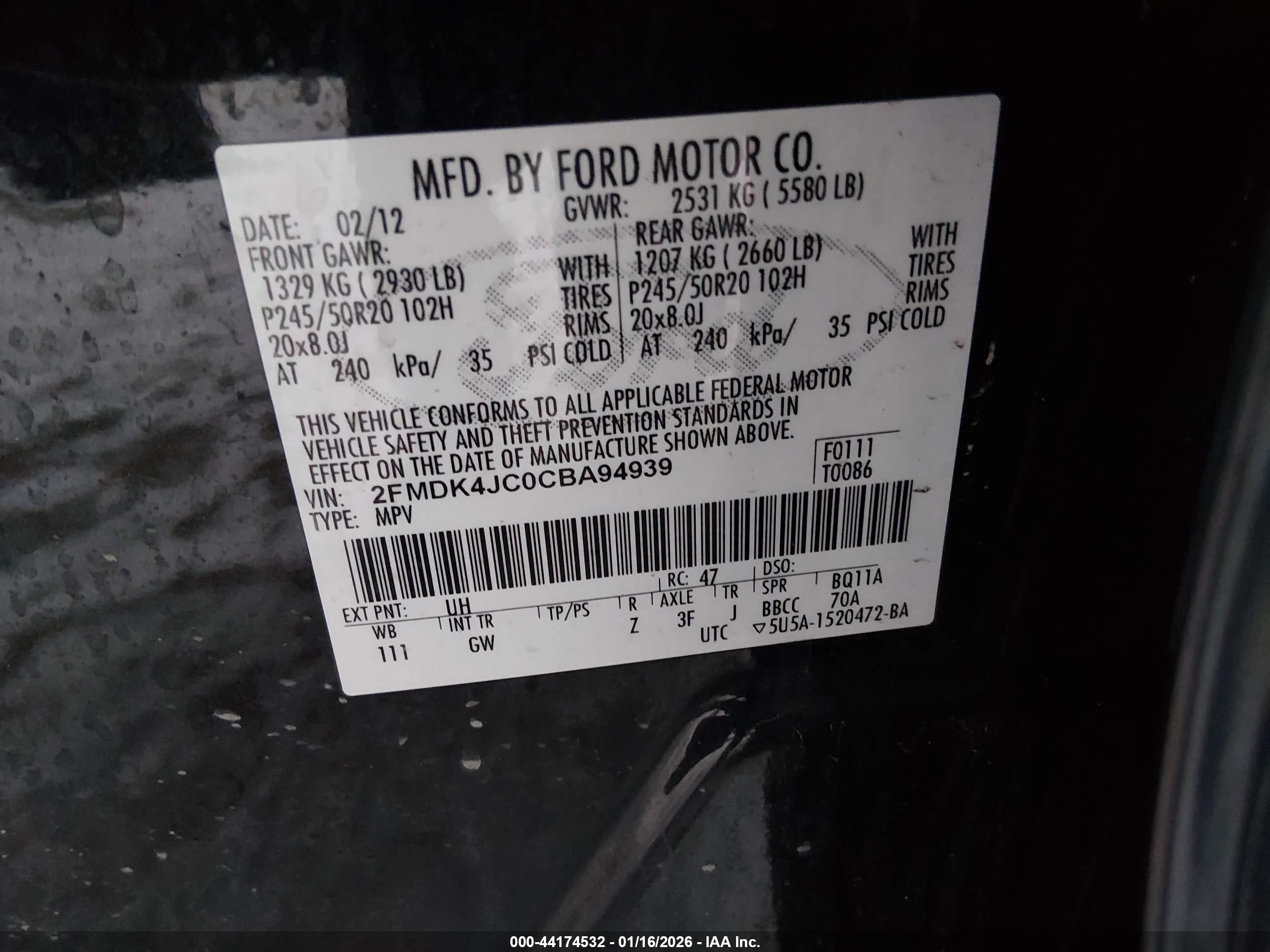 FORD EDGE image 9