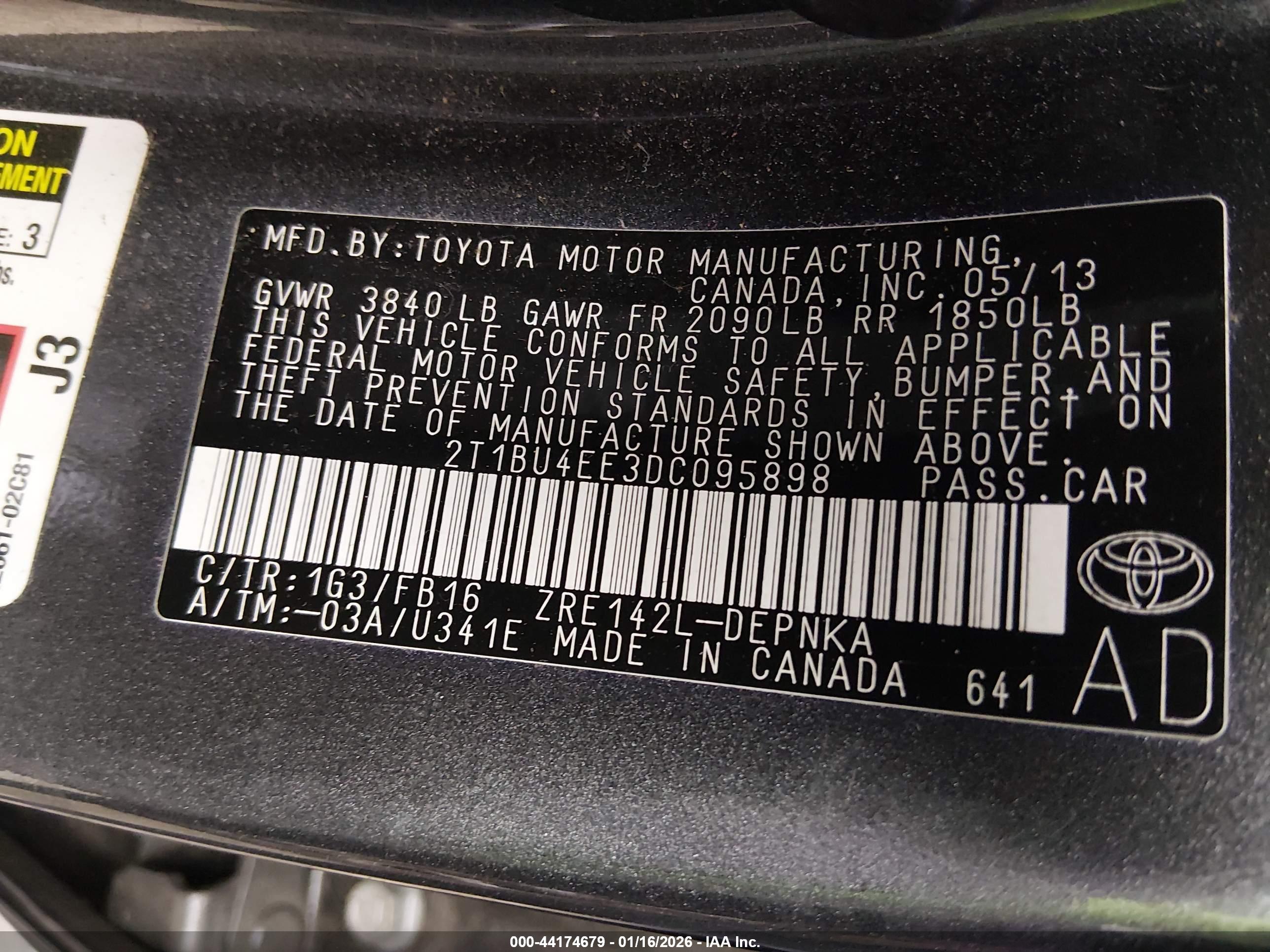 TOYOTA COROLLA image 9