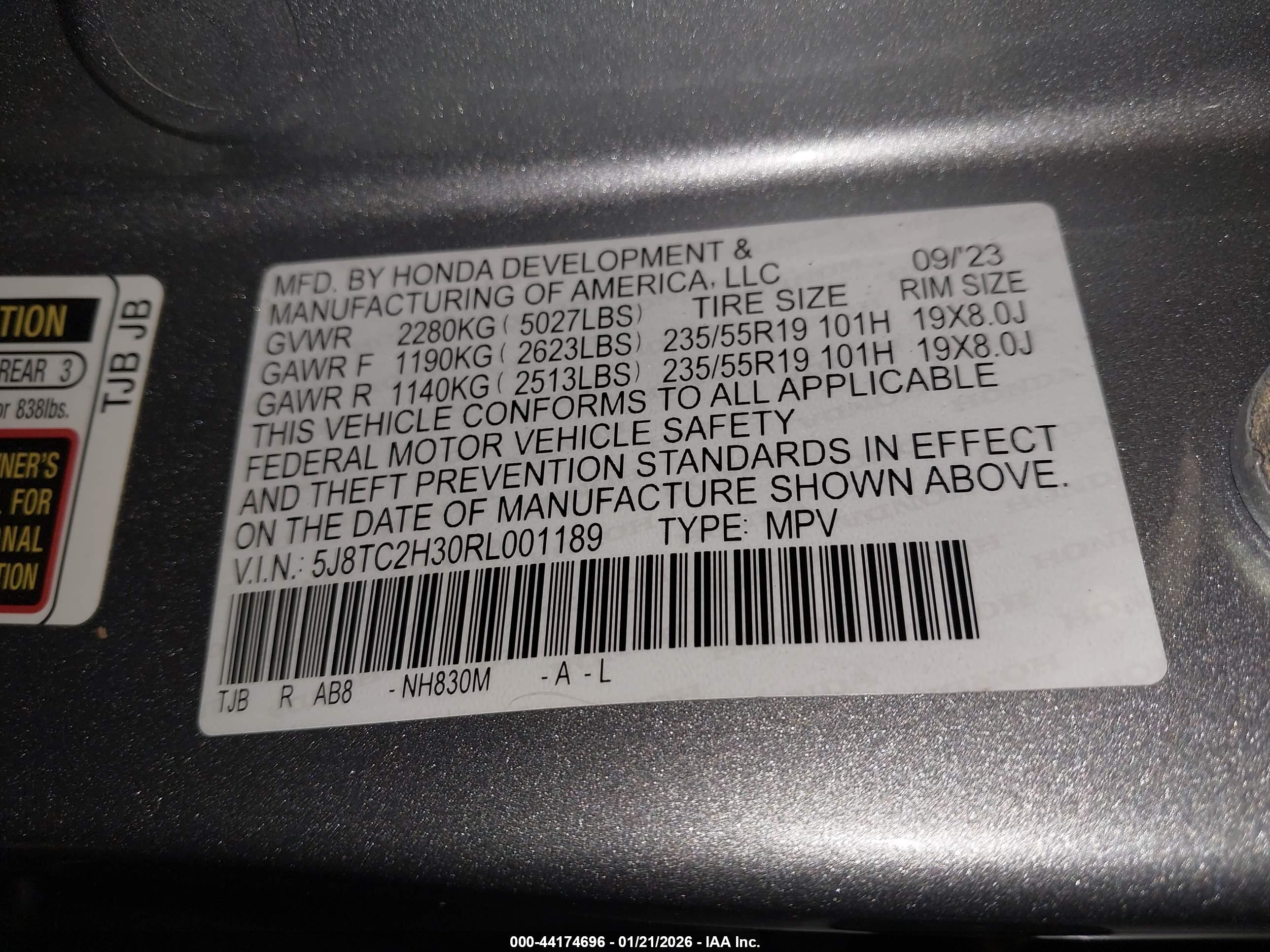 ACURA RDX image 9