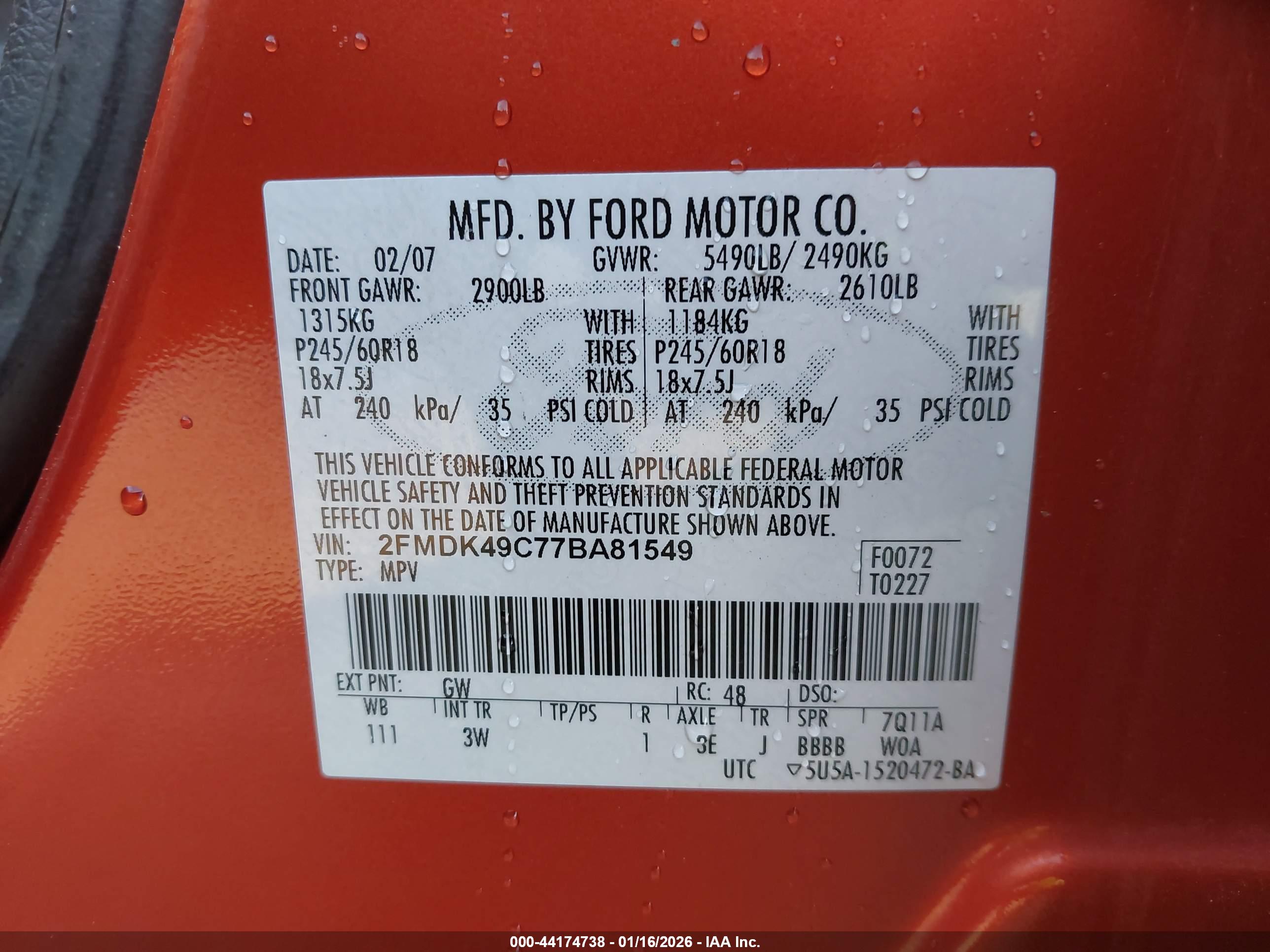 FORD EDGE image 9