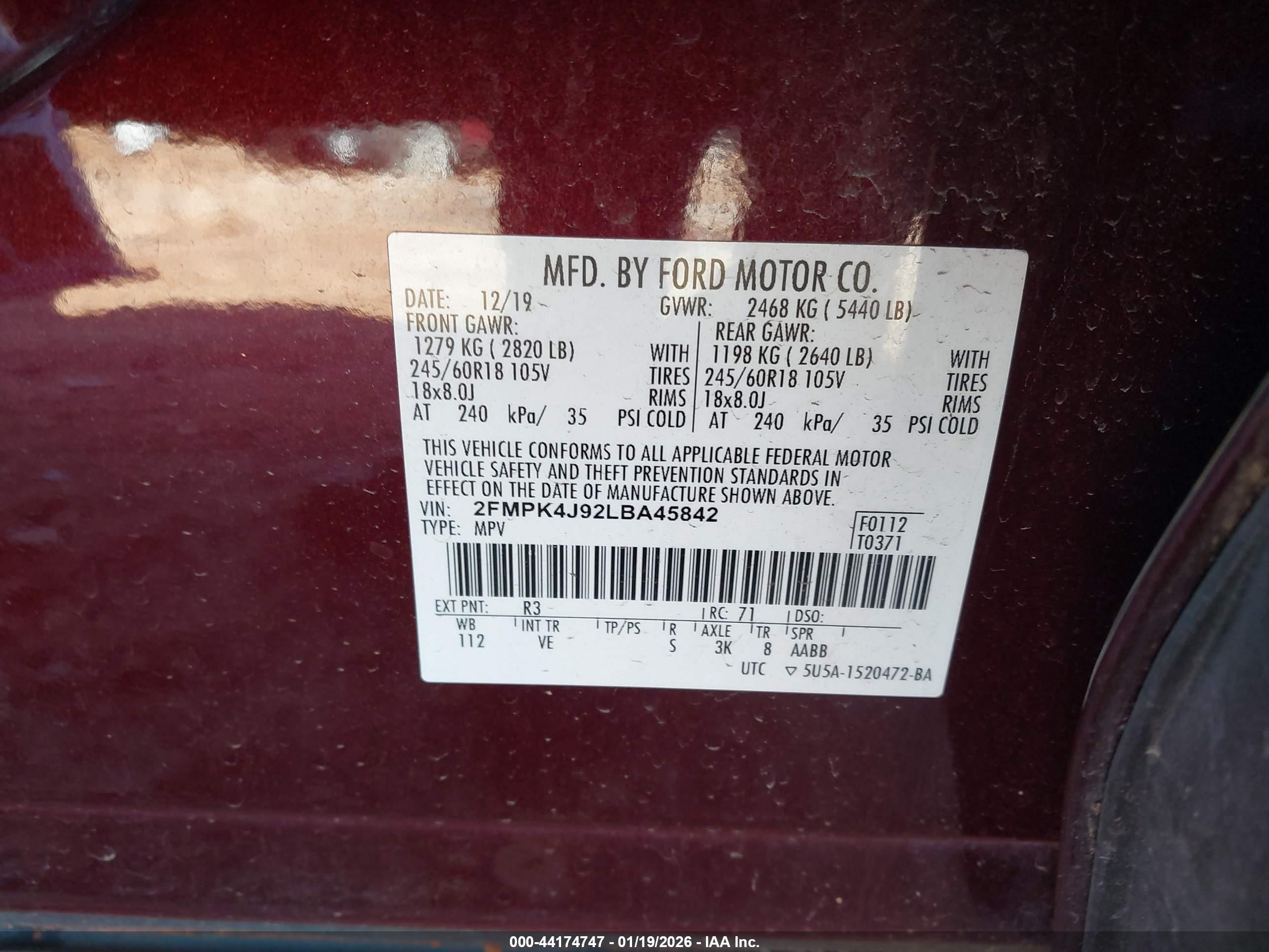 FORD EDGE image 9