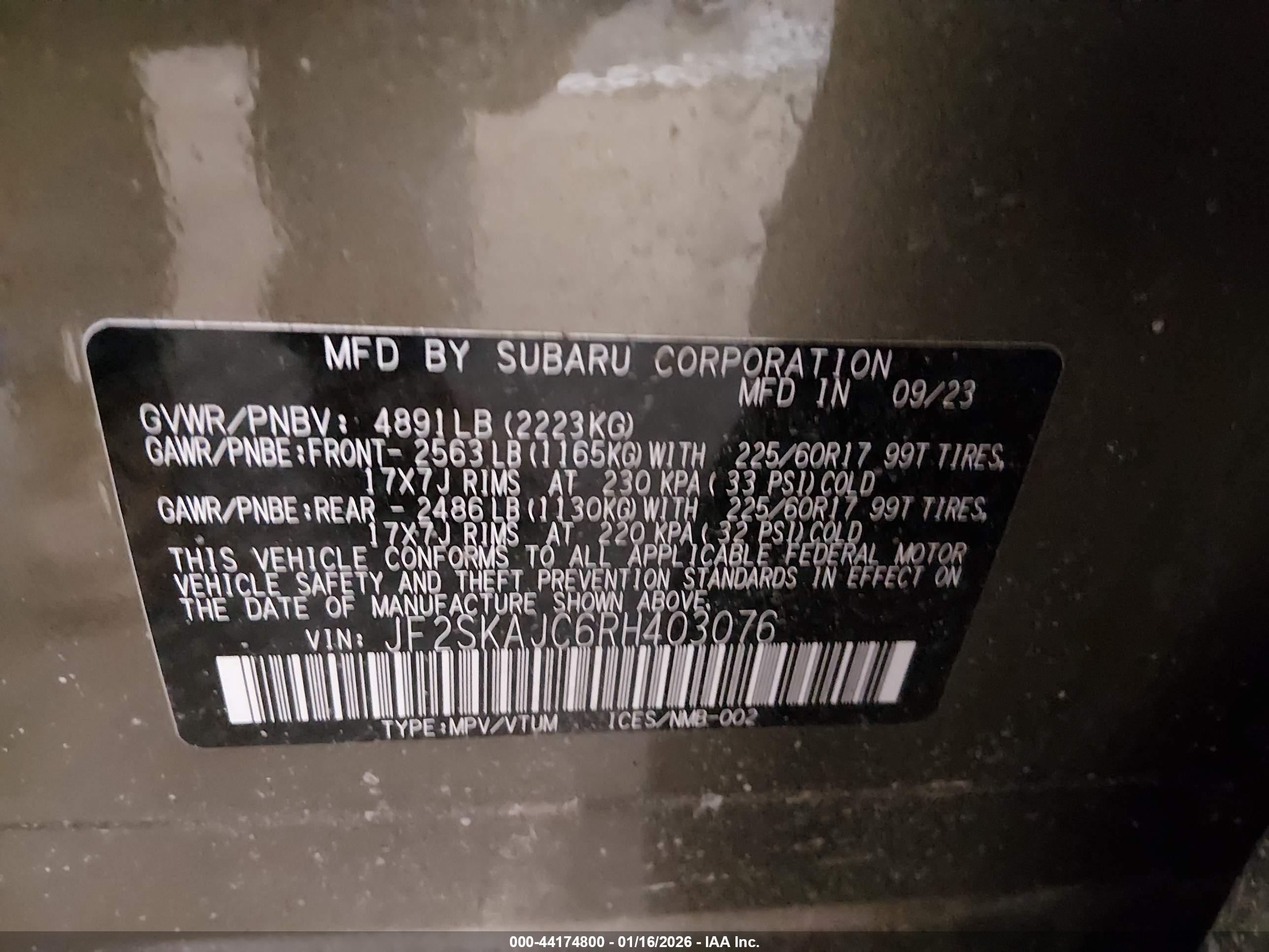 SUBARU FORESTER image 9