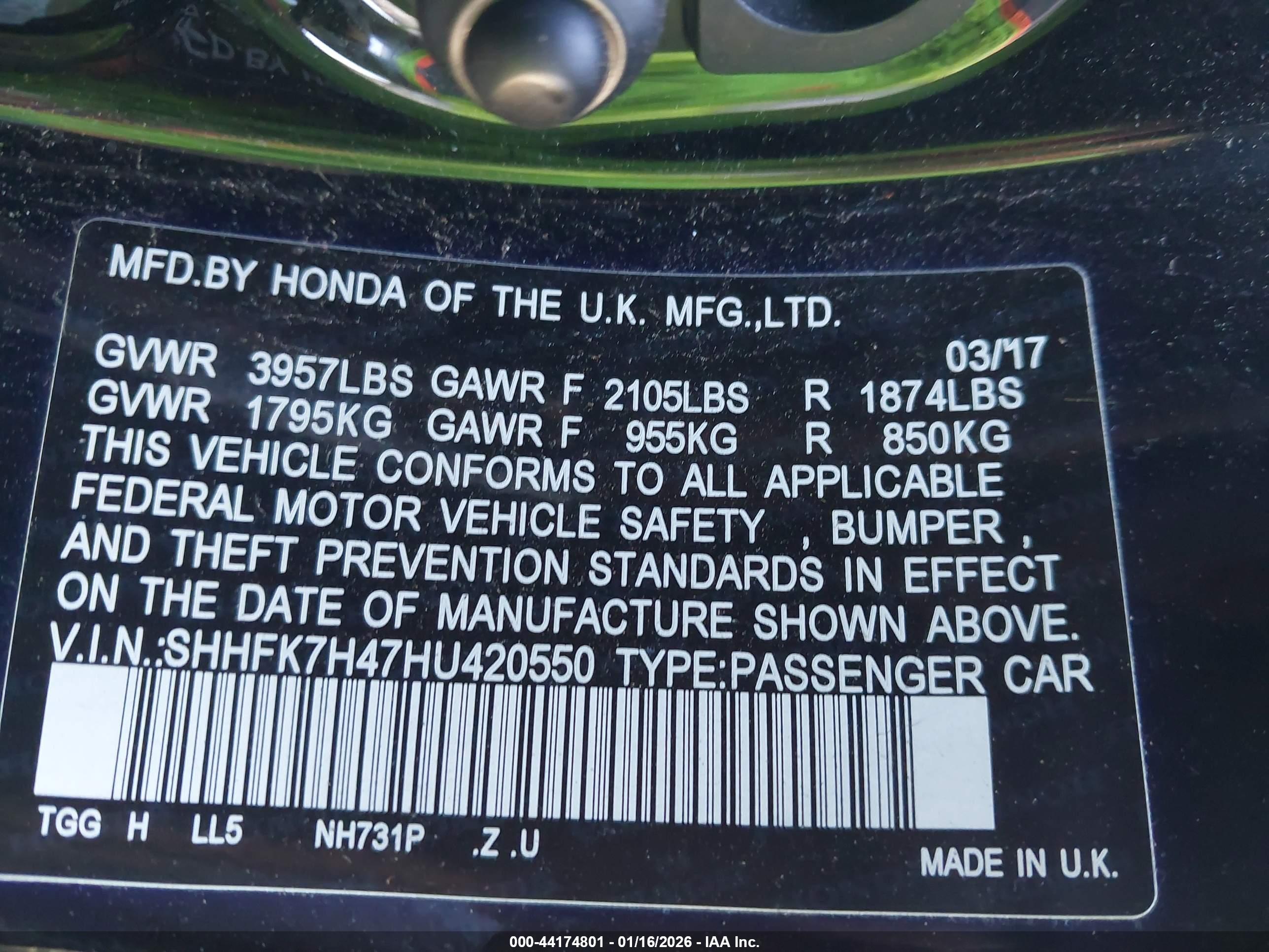 HONDA CIVIC image 9