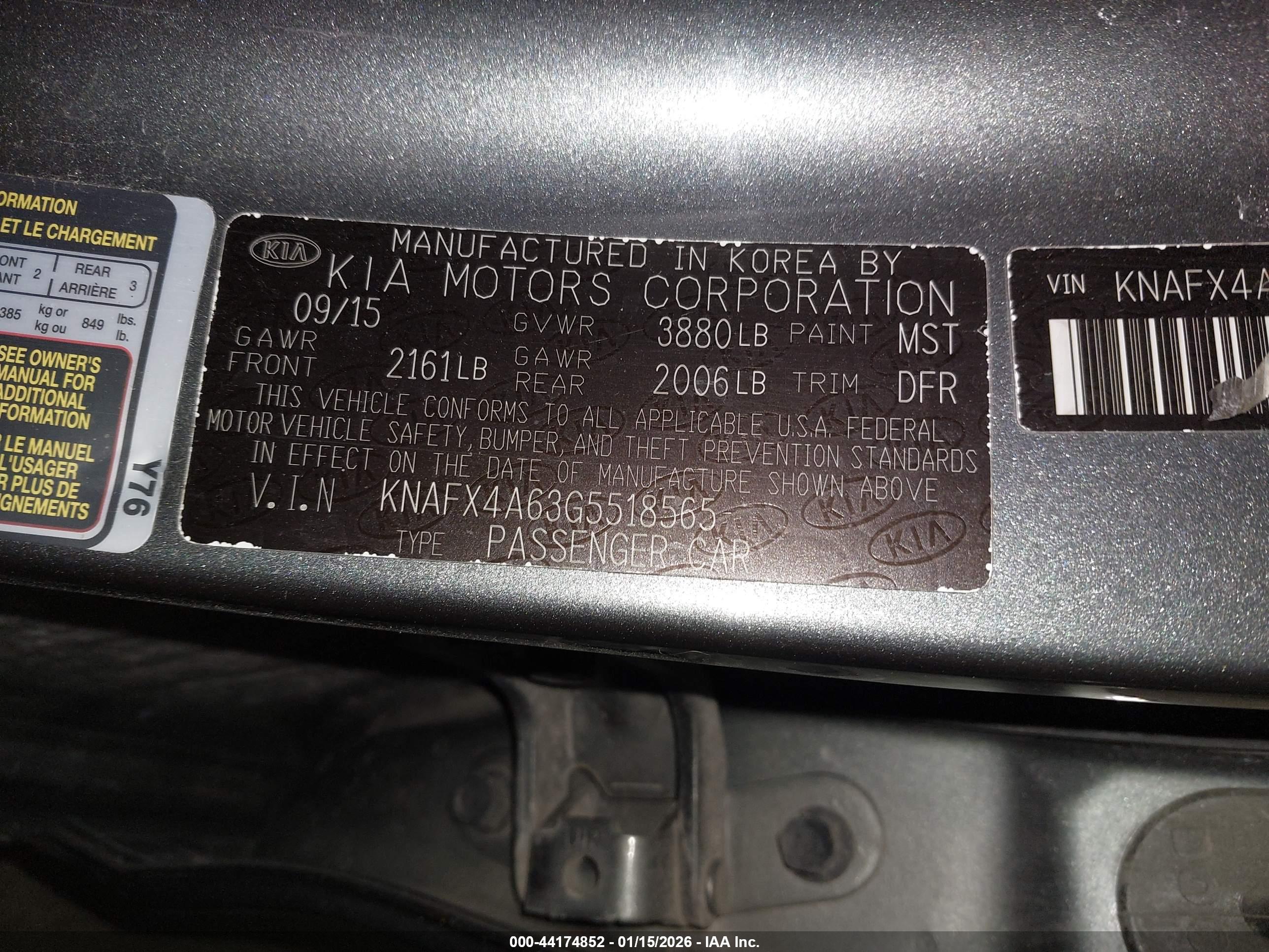 KIA FORTE image 9
