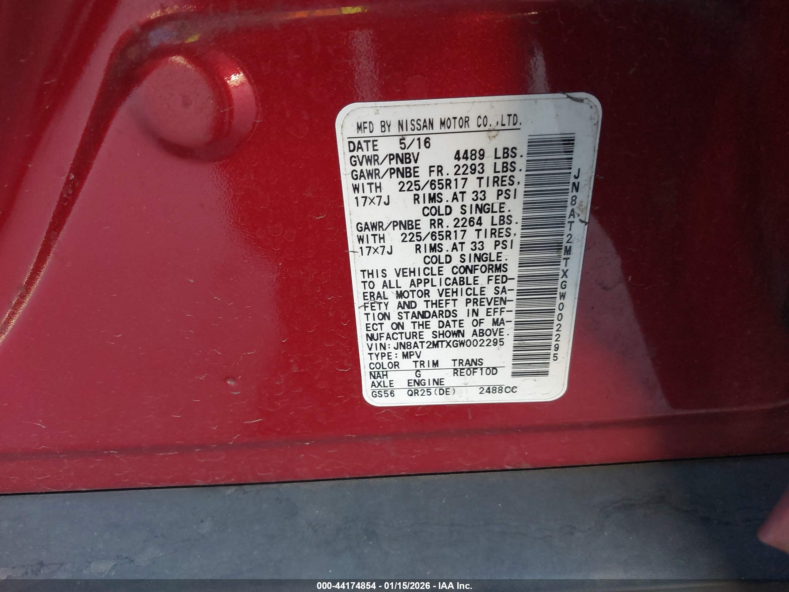 NISSAN ROGUE image 9
