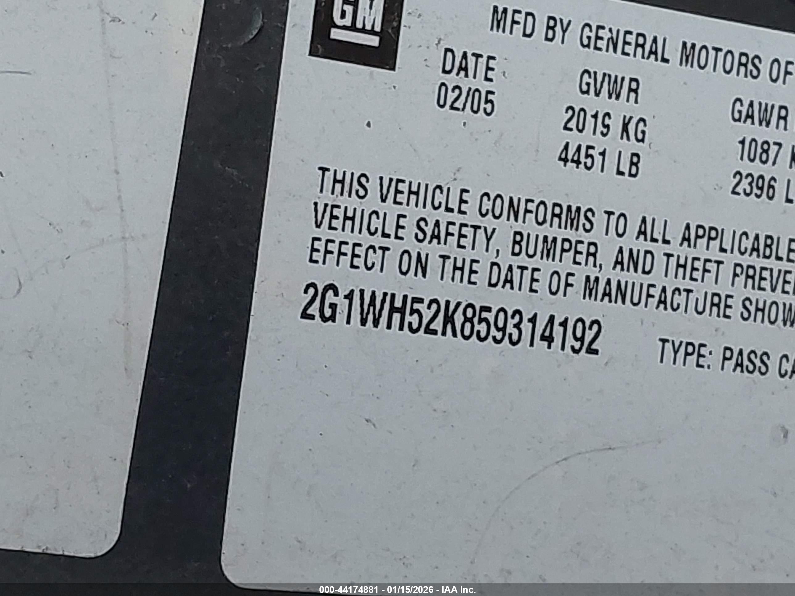 CHEVROLET IMPALA image 9